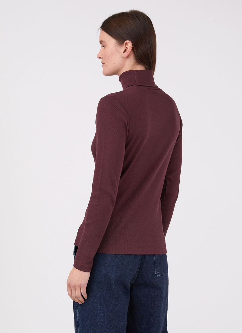 Rib Roll Neck T‑shirt 4