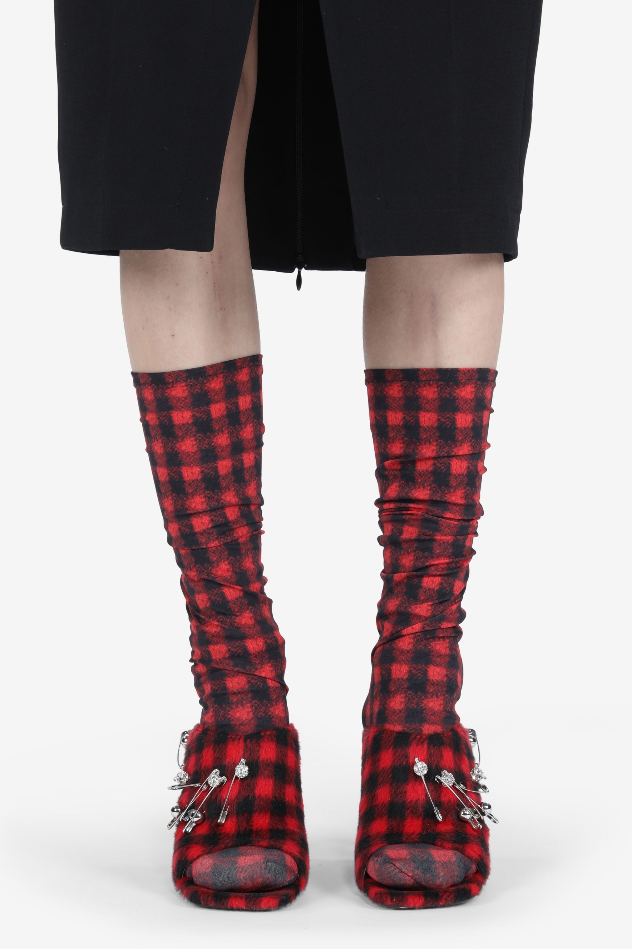 CHECKED SOCKS - 1