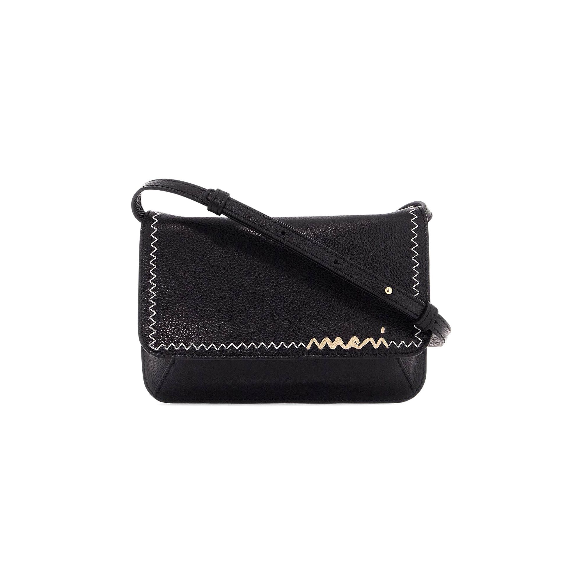 Marni Pochette Mending Bag 'Black' - 1