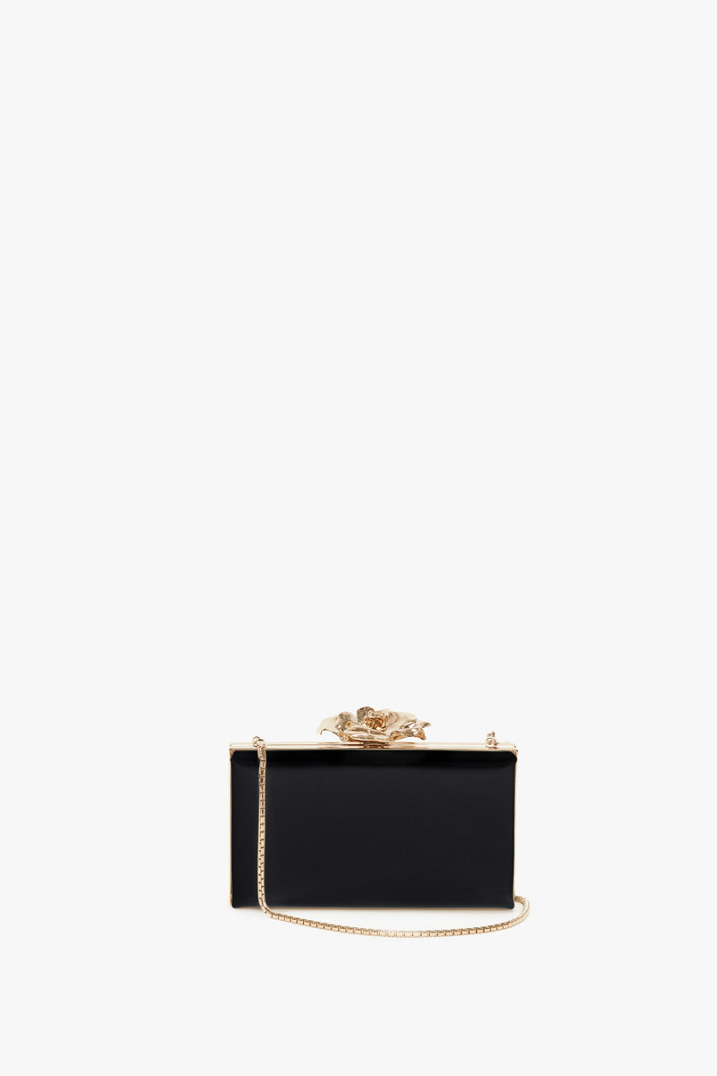 Frame Flower Minaudiere in Black 2