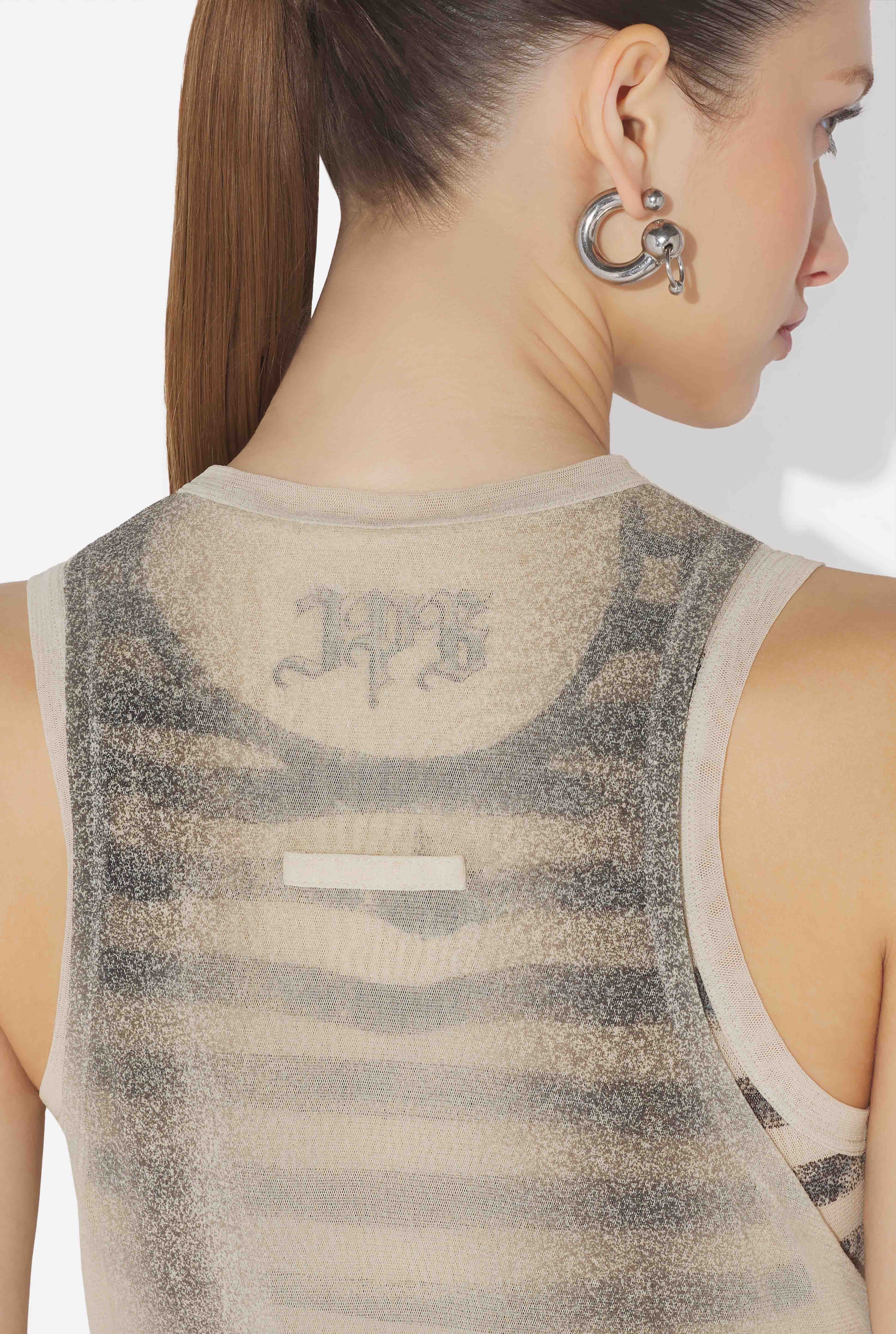 THE “TATTOO ROSE AND BIRD” TANK TOP - 4
