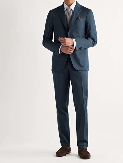 Canali Kei Slim-Fit Stretch-Cotton Twill Suit Jacket outlook