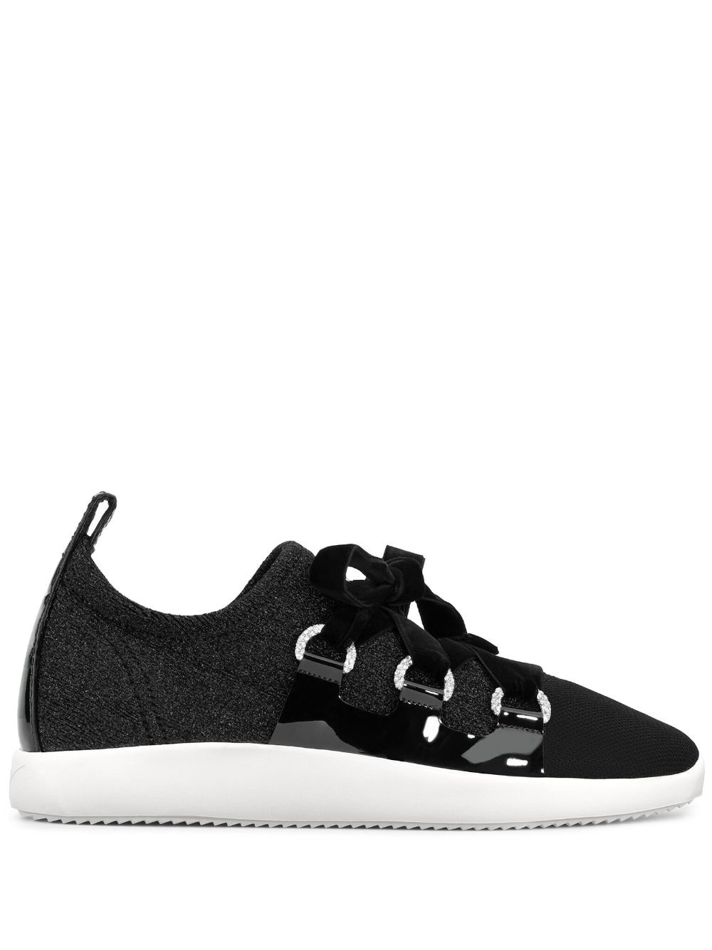 Maggie knitted-upper sneakers - 1