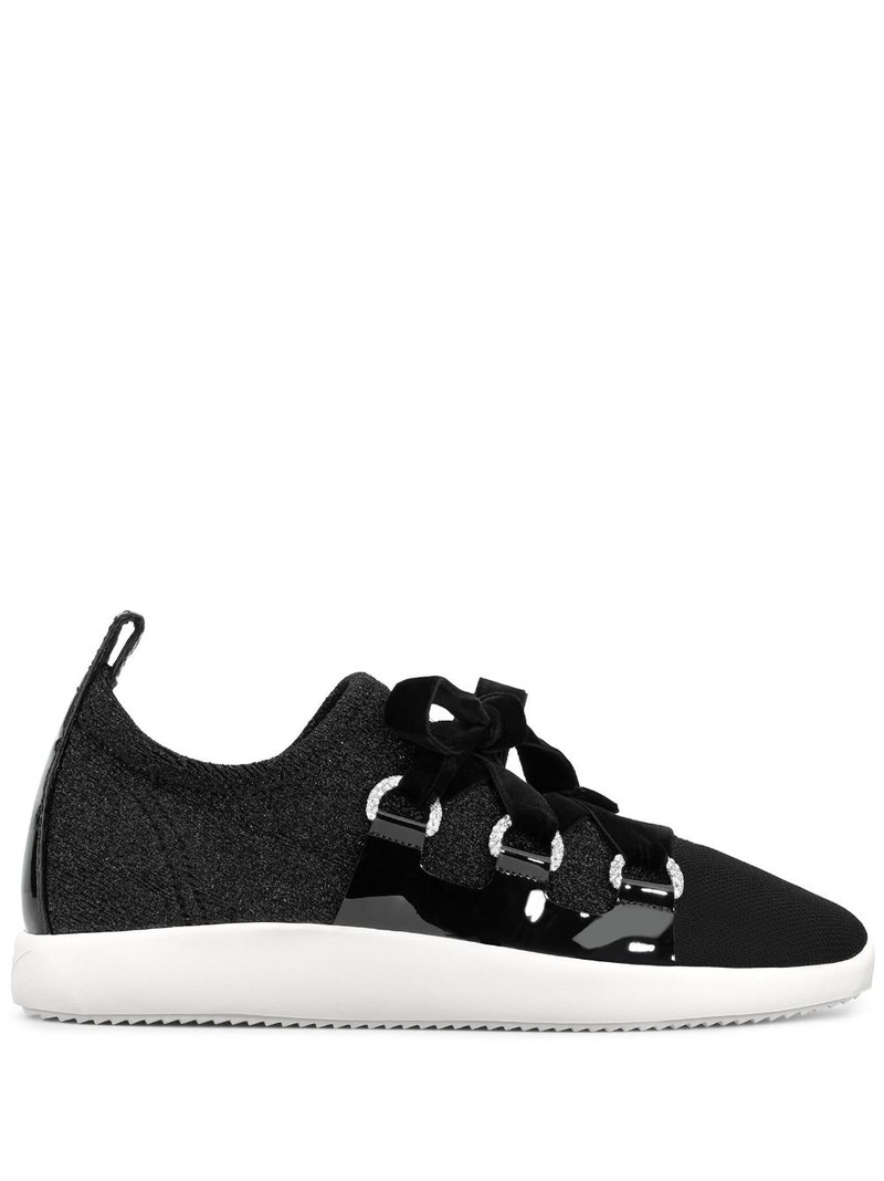 Maggie knitted-upper sneakers 1