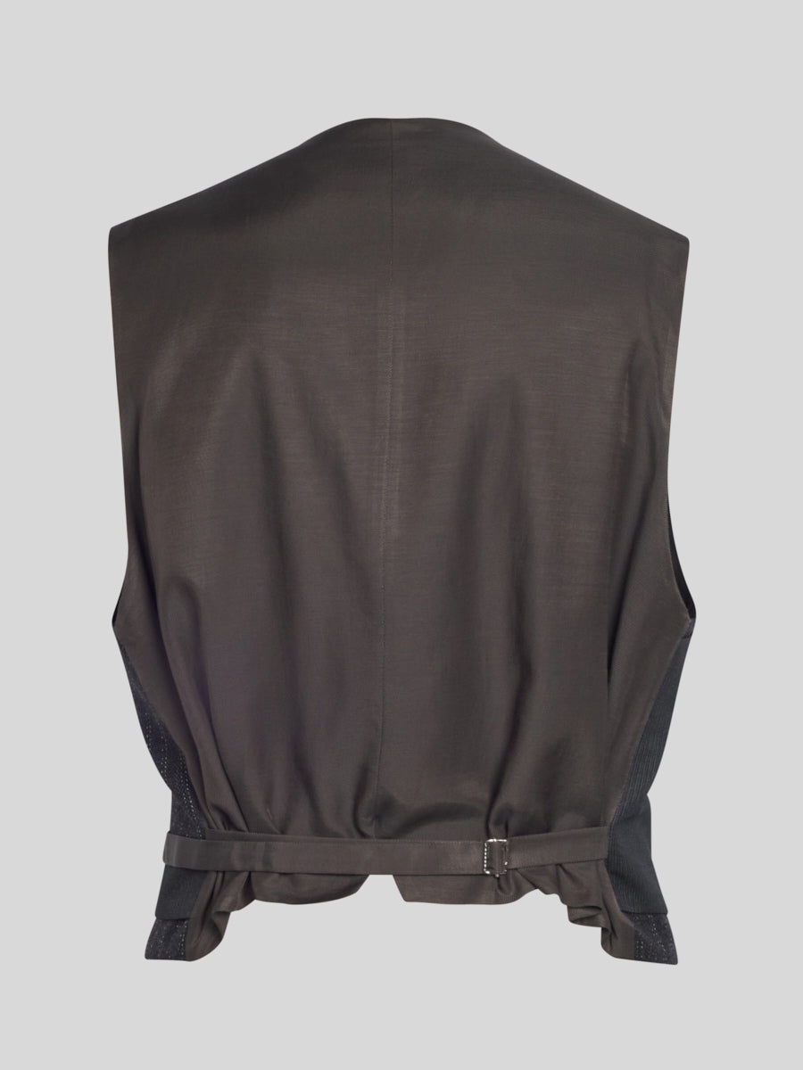 Double Vest Black - 6