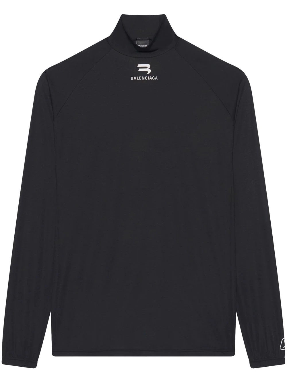 logo-print long-sleeved T-shirt - 1