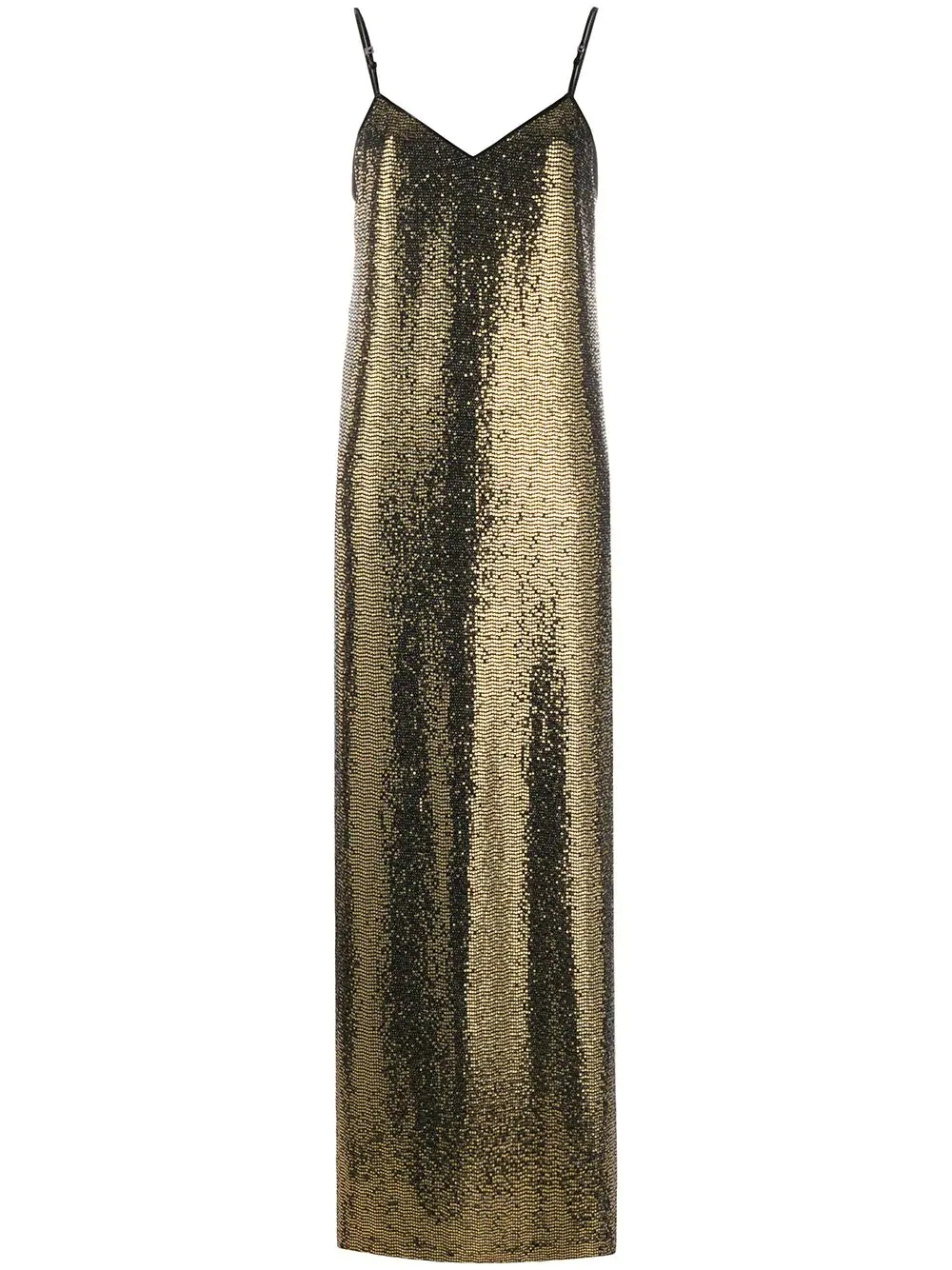 sequin-embellished long dress - 1