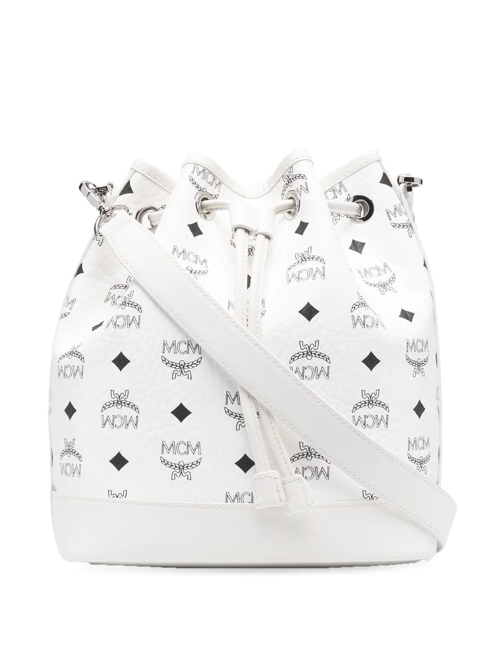 medium Dessau logo-print bucket bag - 1