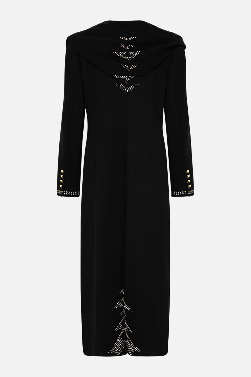 LONG COAT WITH HOOD - 8