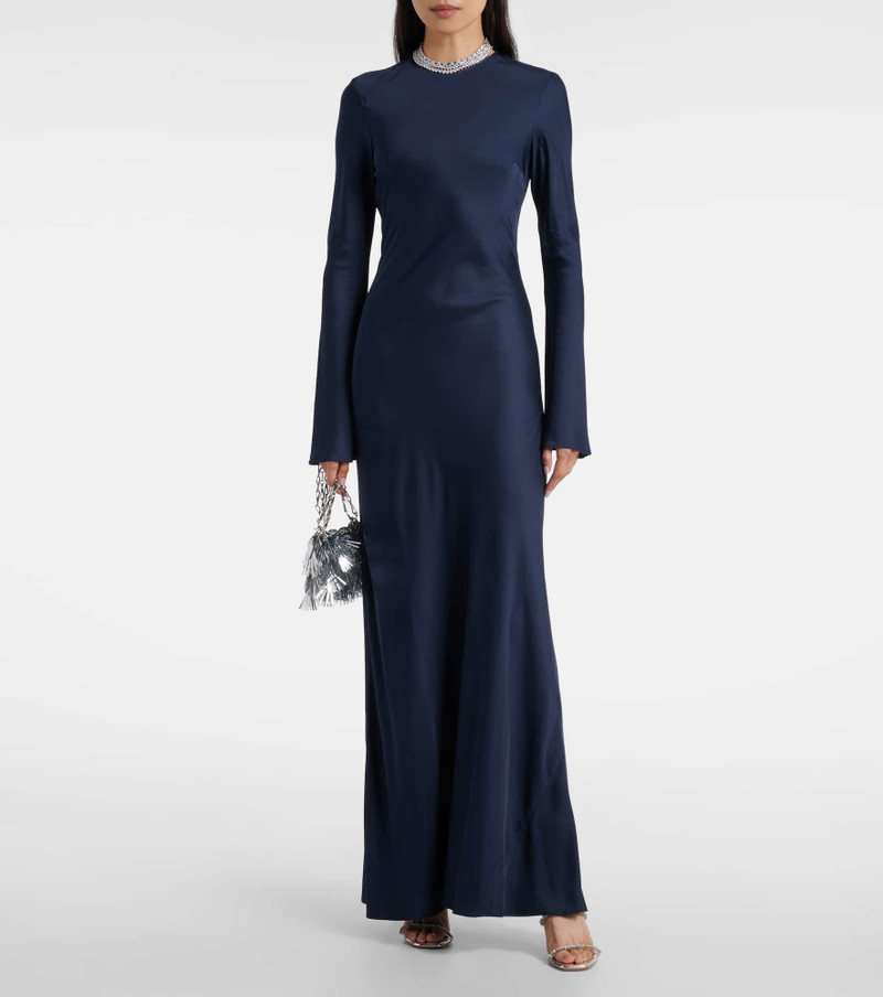 ROTATE Satin gown outlook