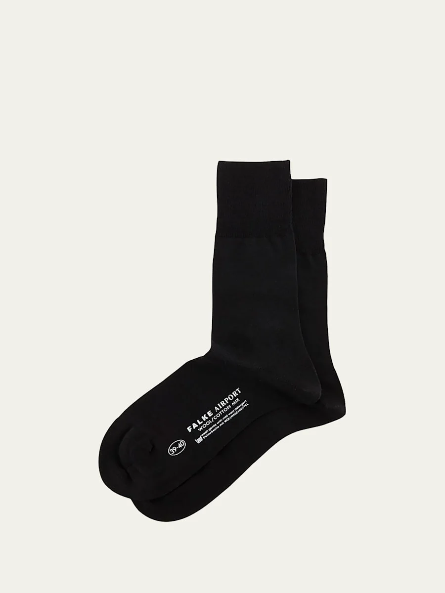 Airport Wool-Blend Socks - 1