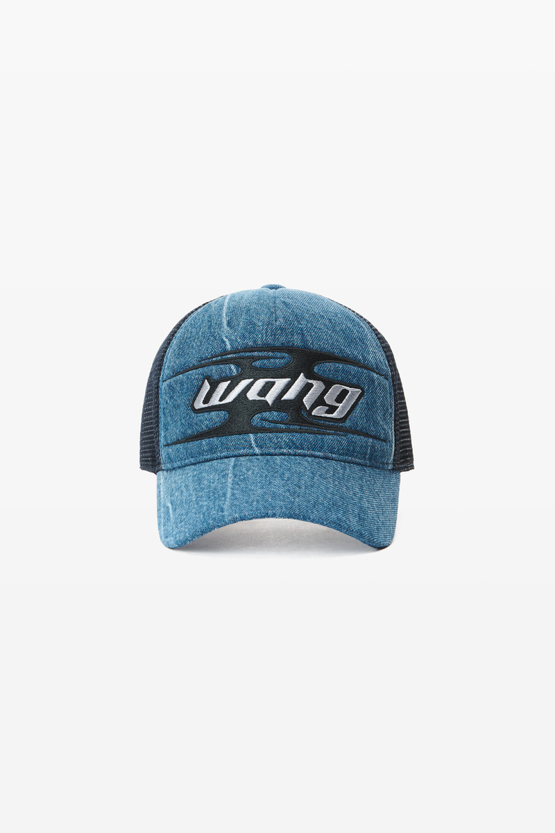 blade logo-embroidered trucker hat in cotton 5