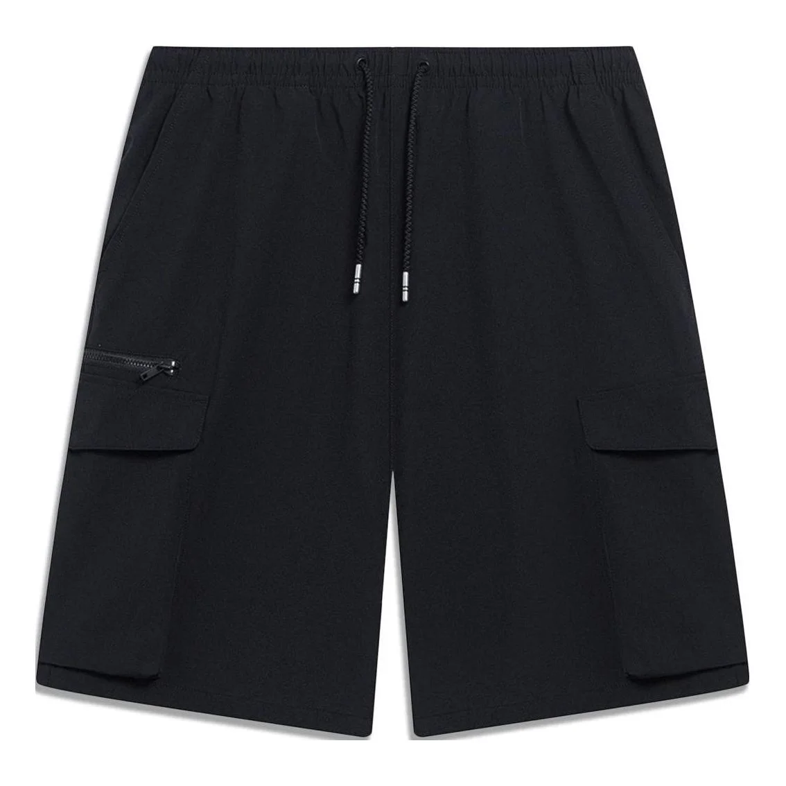 Li-Ning Lifestyle Cotton Shorts 'Black' AKST071-2 - 1
