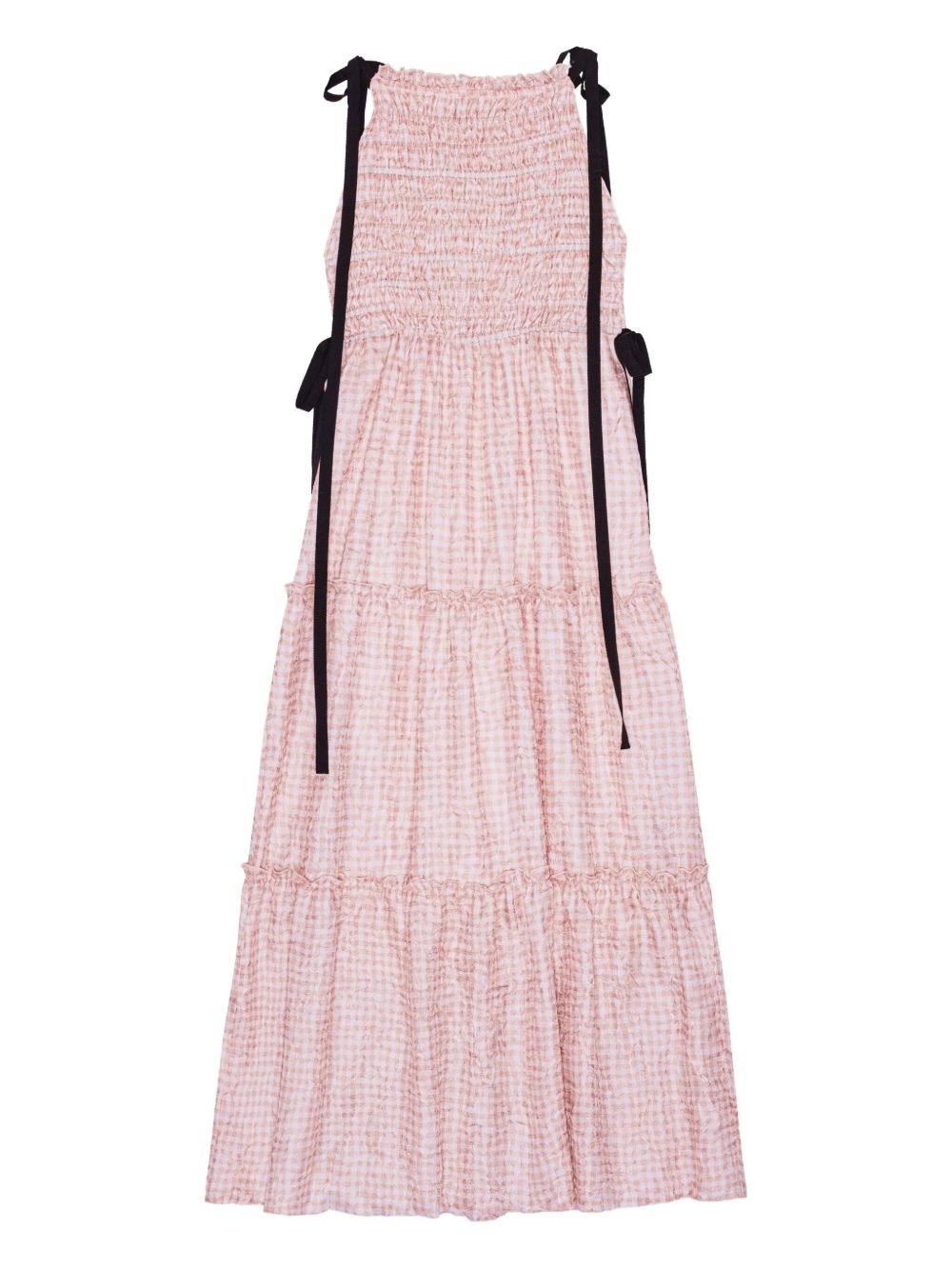 smocked tiered dress - 2