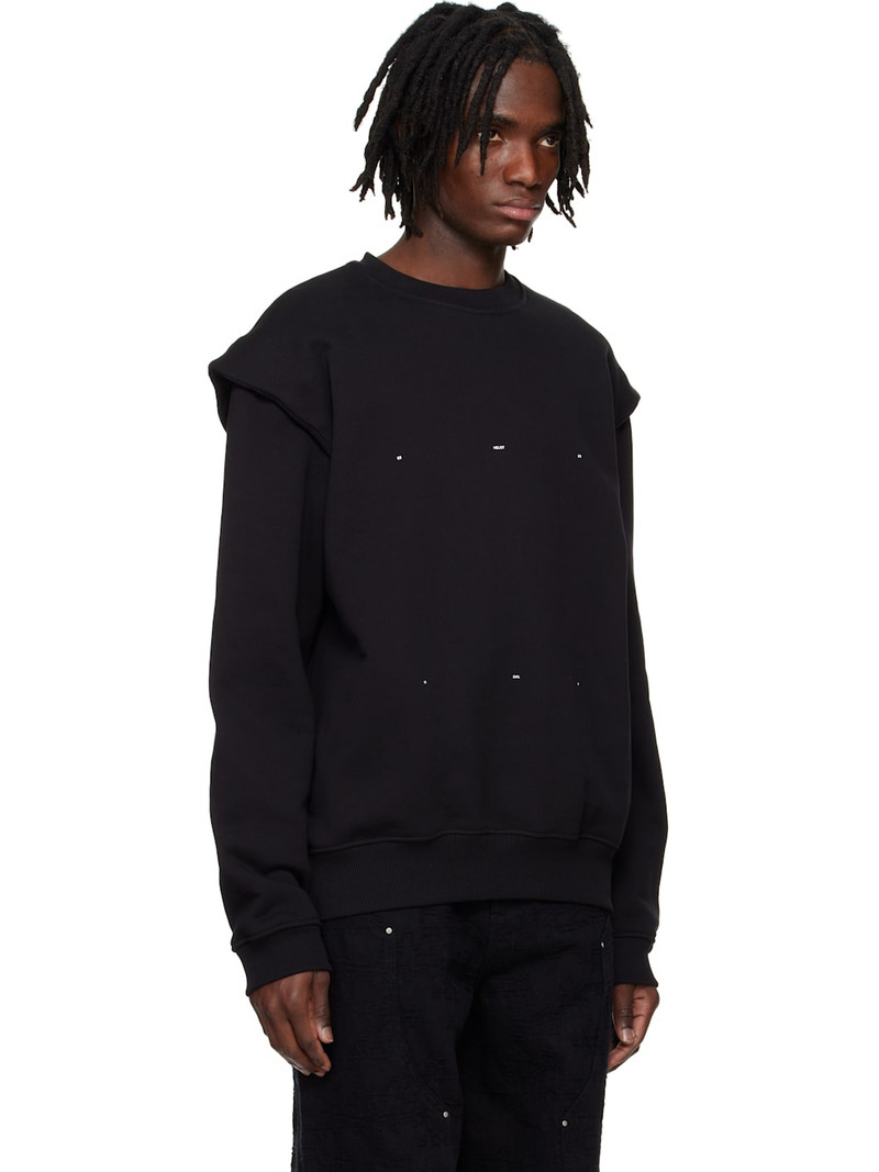 Black Outline Logo Sweatshirt 2