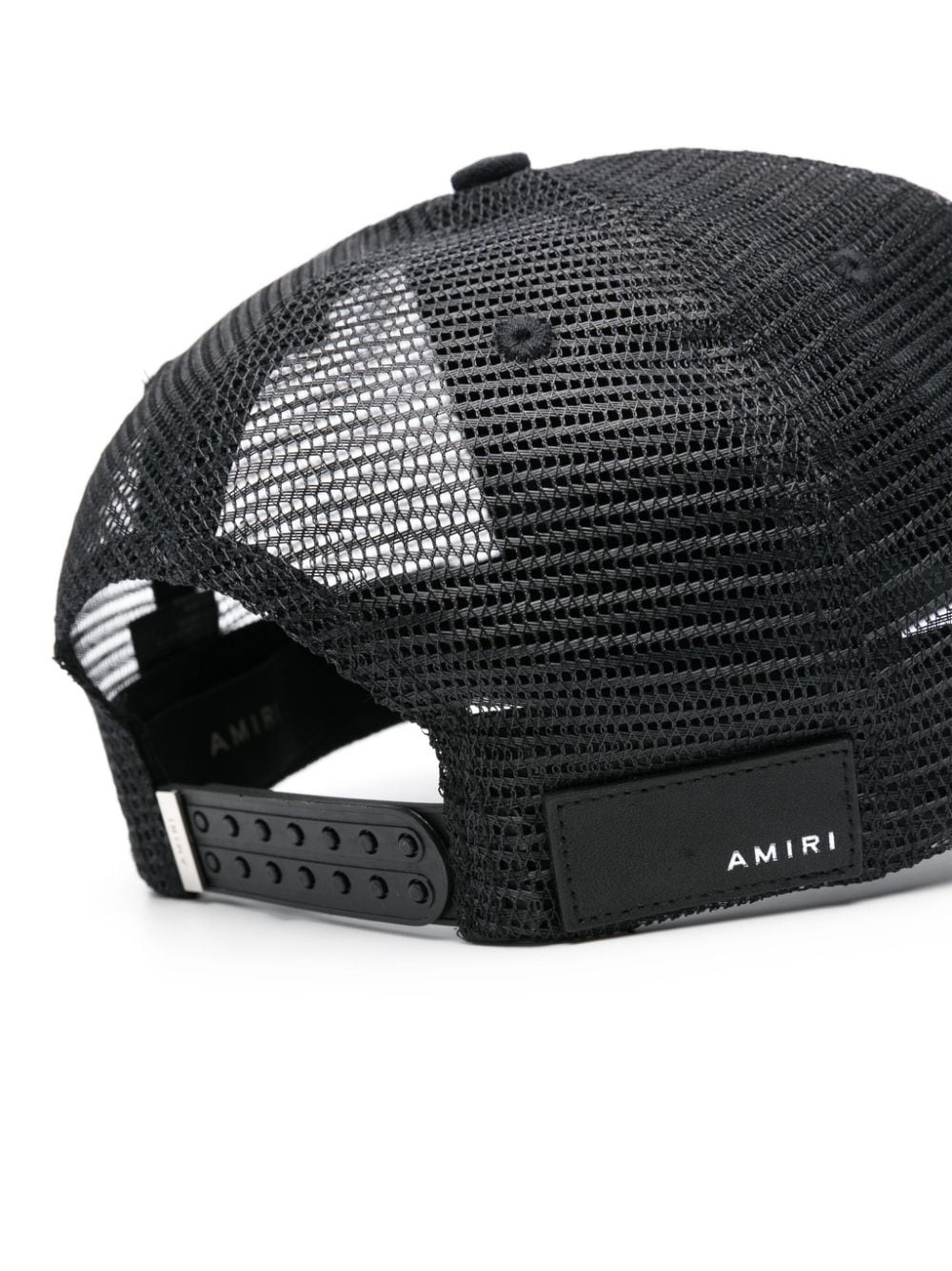 Staggered logo-embroidered cap - 2
