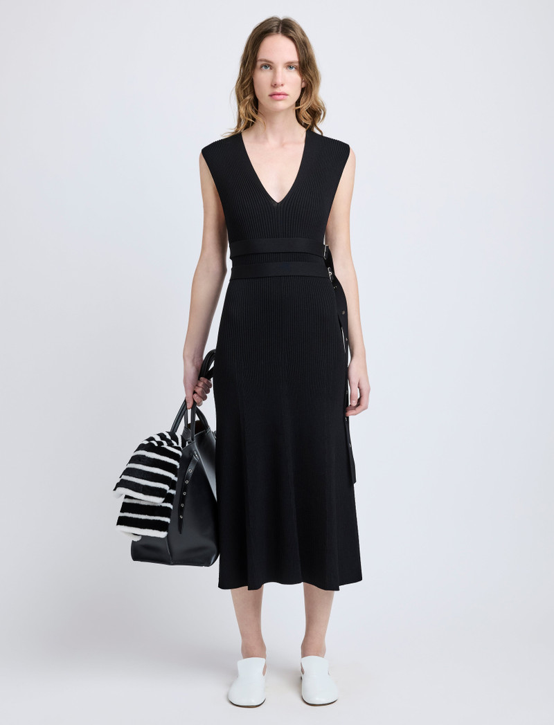 Proenza Schouler Madeline Dress in Rib Knit outlook
