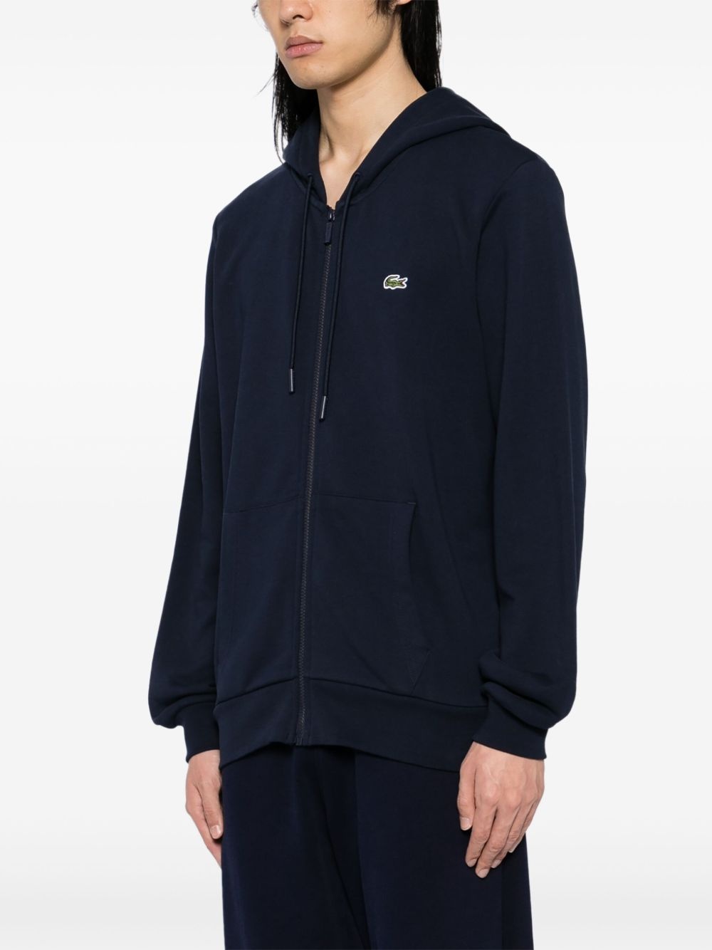 zipped fleece sweatshirt - 3