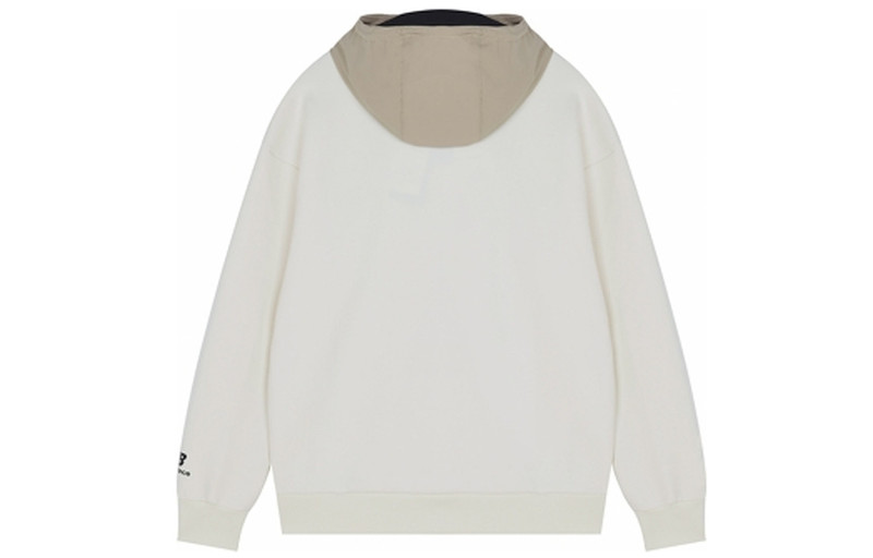 New Balance New Balance Logo Print Classic Hoodie 'White Beige' AMT13394-IV outlook