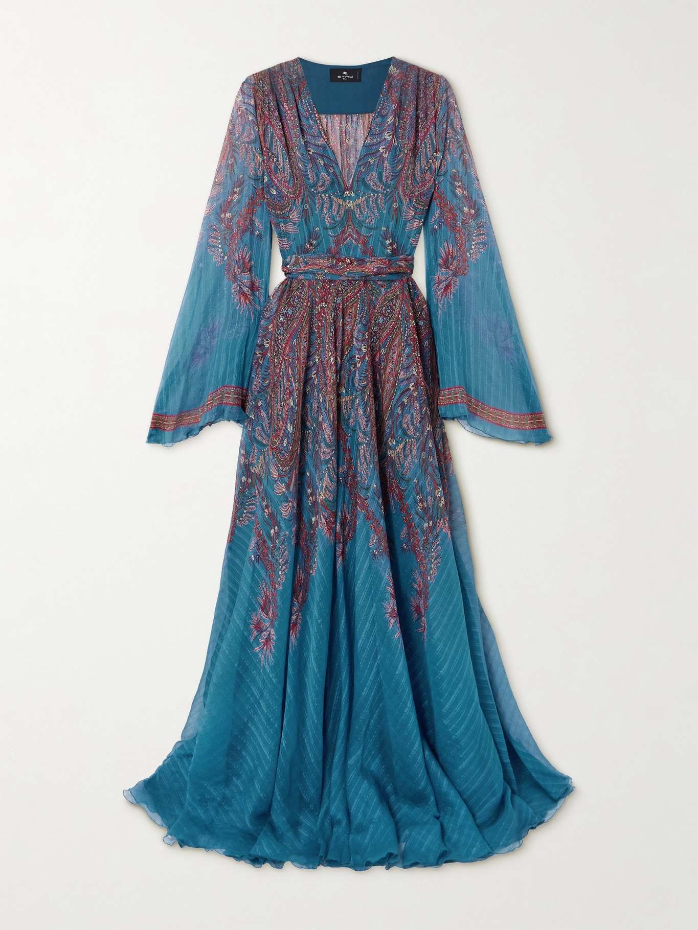 【関税込み】ETRO FLORAL PAISLEY PRINT DRESS Etro Floral Paisley Long Sleeve Jersey Wrap Dress | Nordstrom
