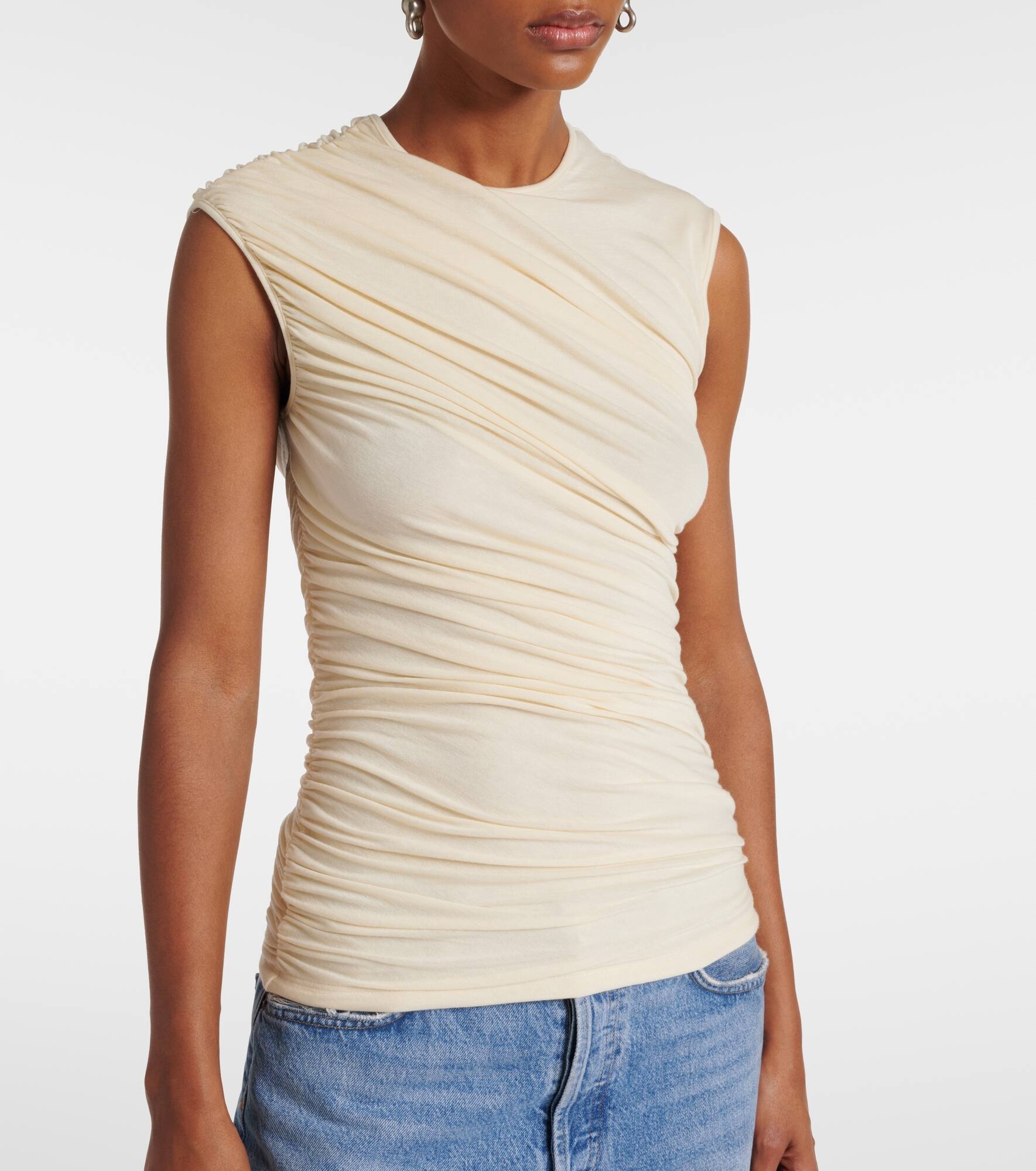 Ester ruched tank top - 5