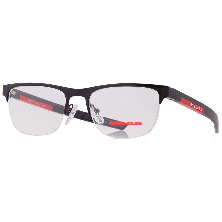 Prada Linea Rossa Demo Pilot Men's Eyeglasses PS 51QV 1BO1O1 55 - 2