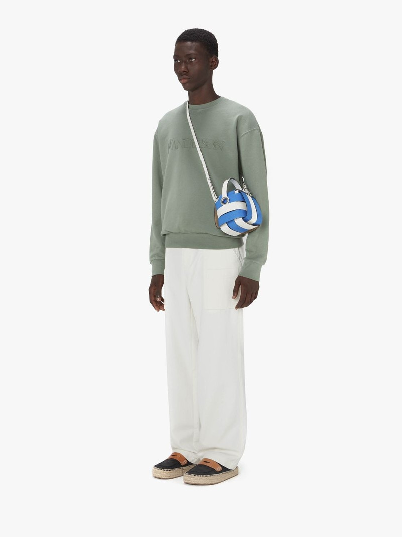 KNOT BAG - LEATHER TOP HANDLE BAG WITH CROSSBODY STRAP 6