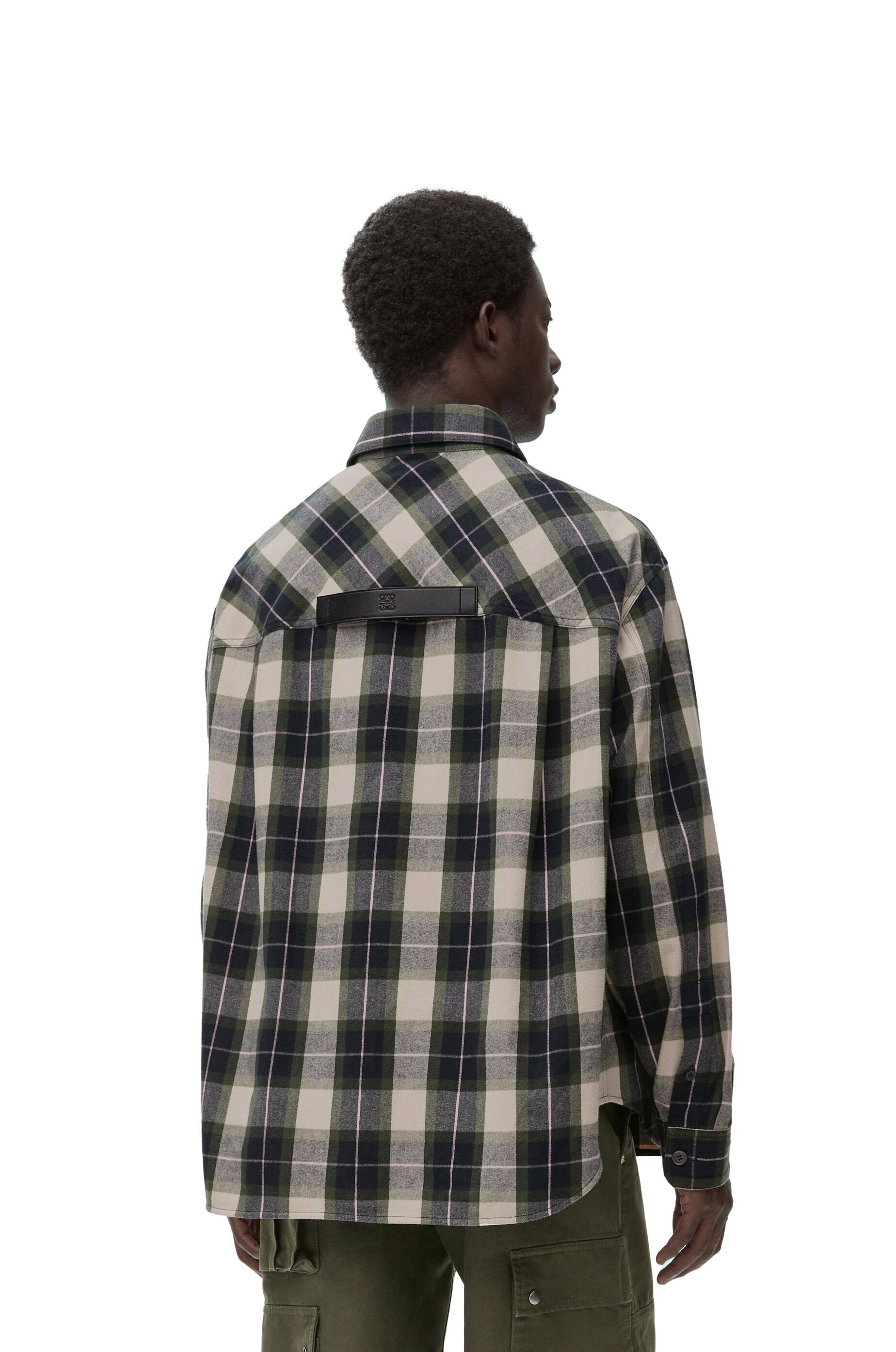 Overshirt in cotton - 4