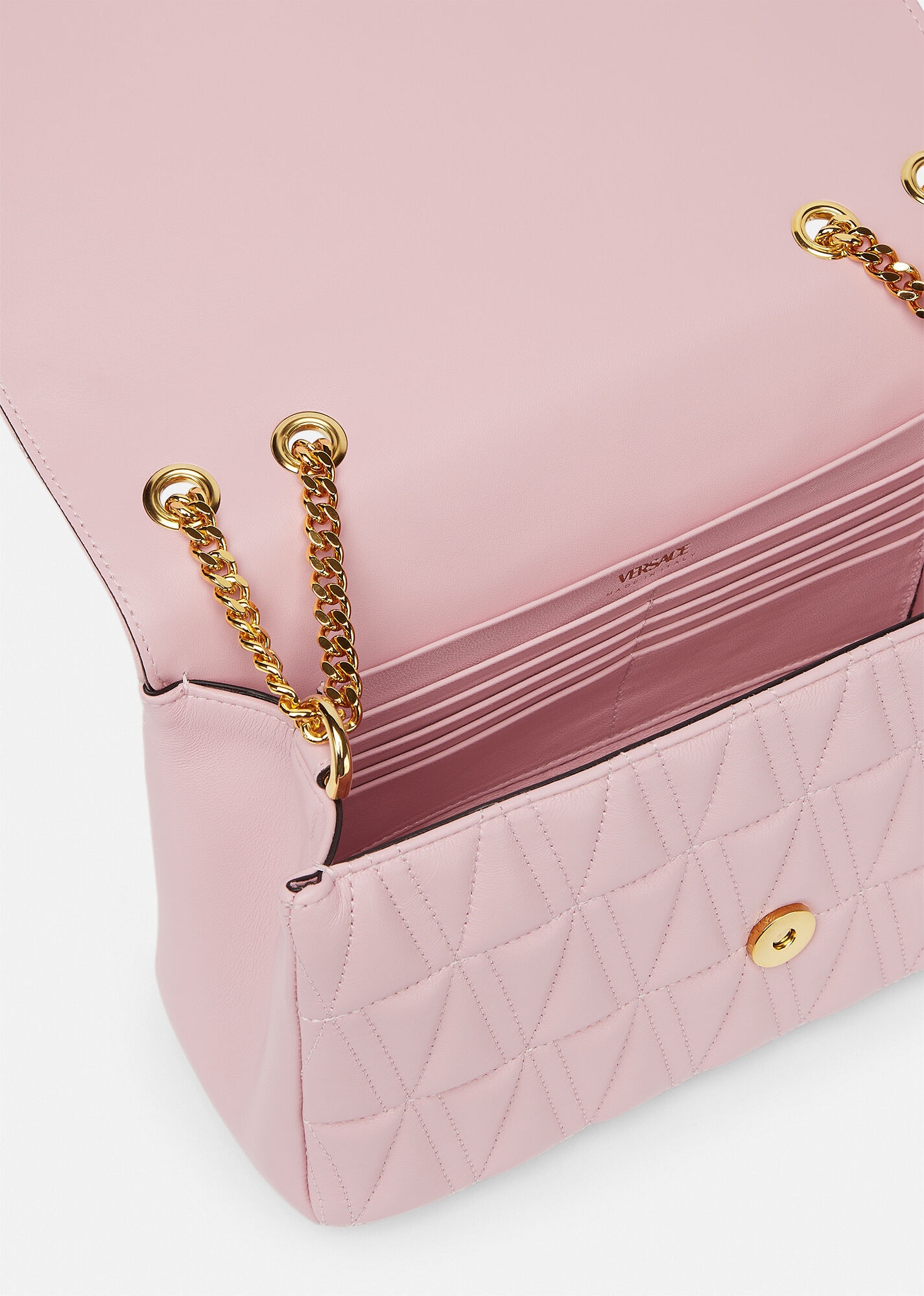 Virtus Quilted Nappa Leather Shoulder Bag - 4