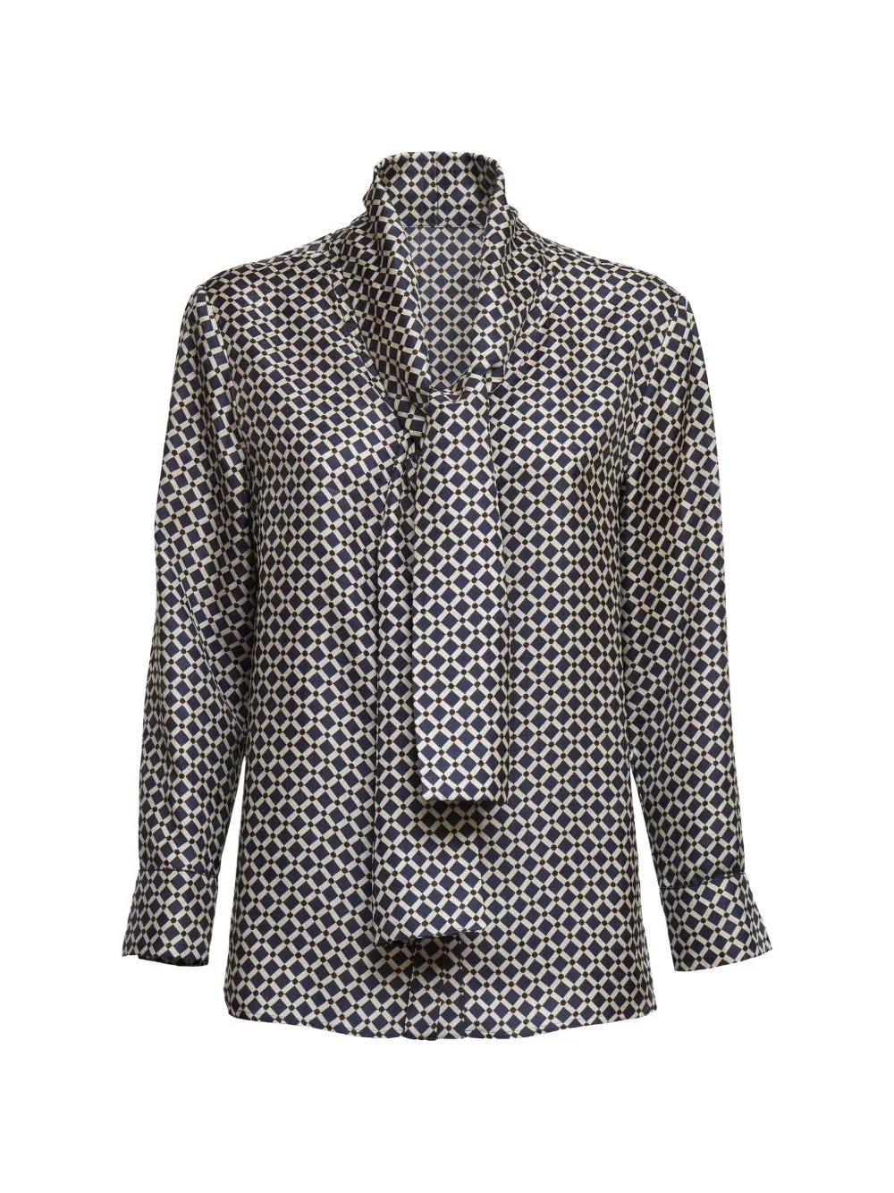 Vittoria geometric-print shirt - 1