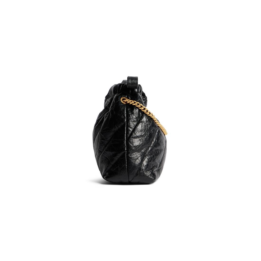 Women's Crush Xs Tote Bag Quilted in Black - 3