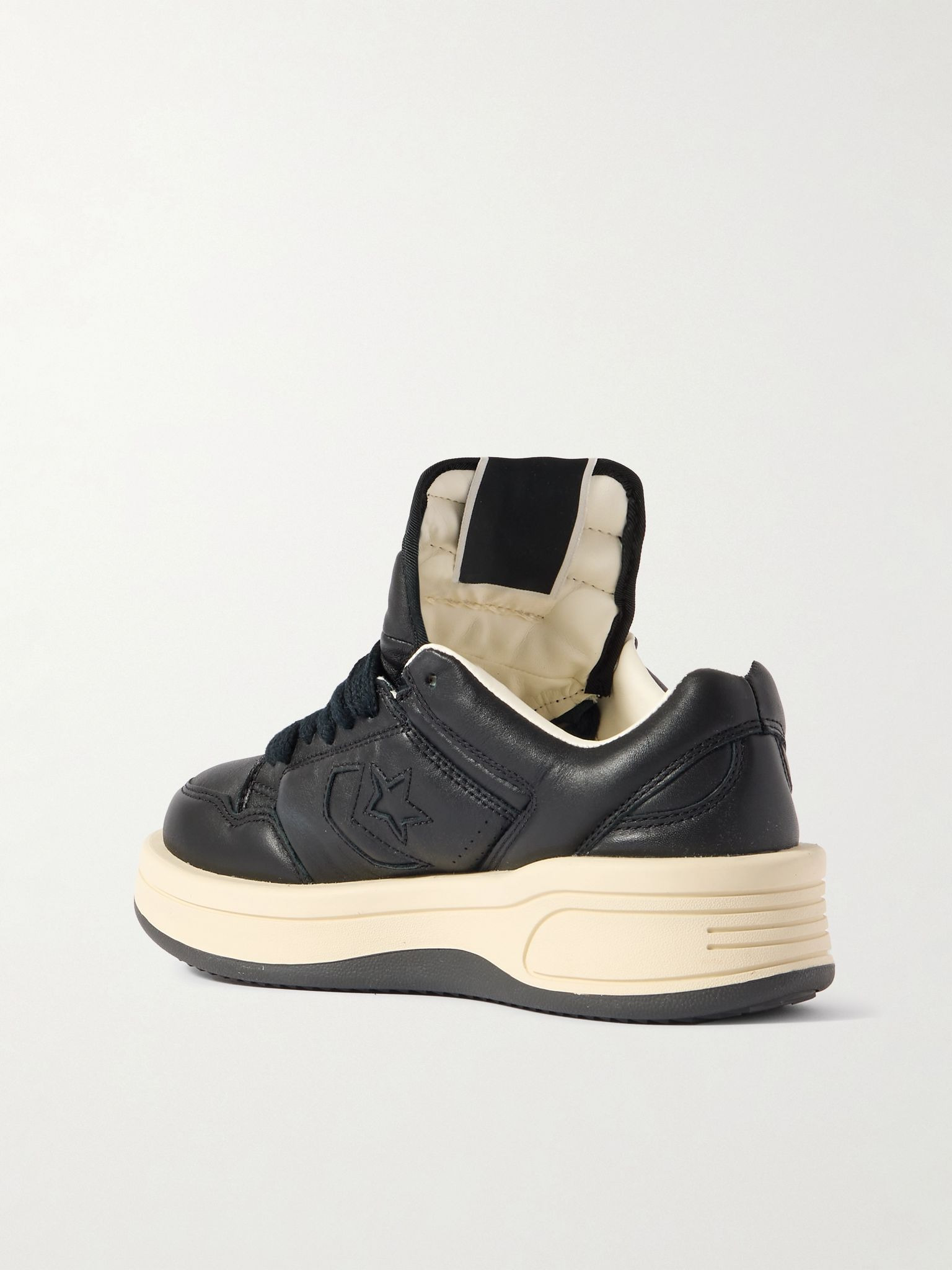 + Converse Inflated Turbowpn leather sneakers Black - 3