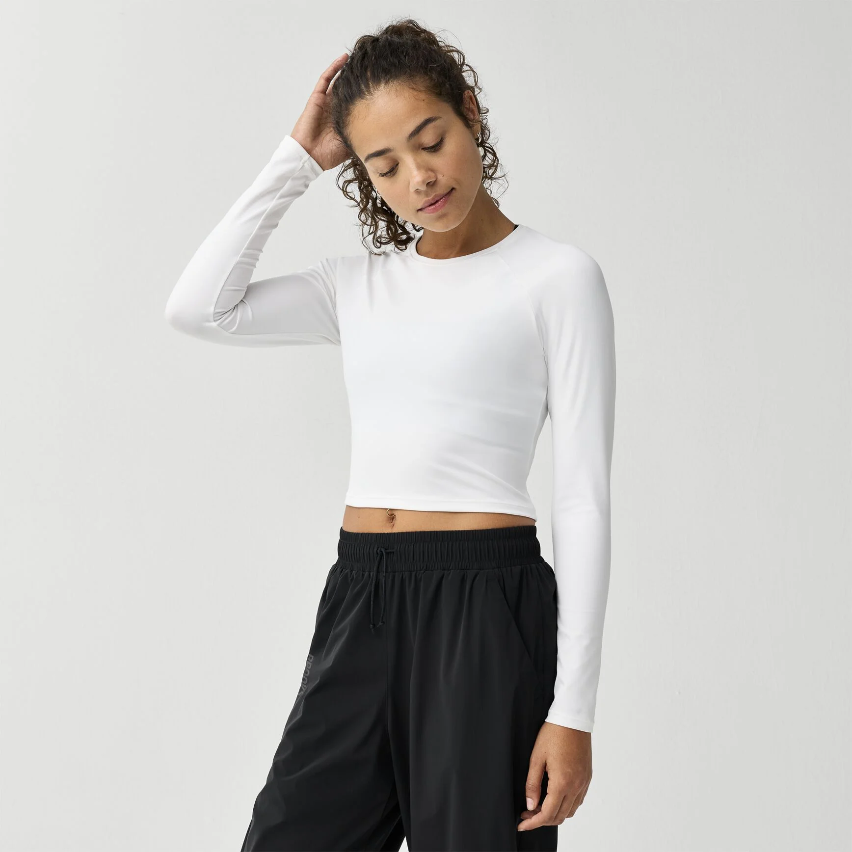 Luxe Crop Long Sleeve - 1
