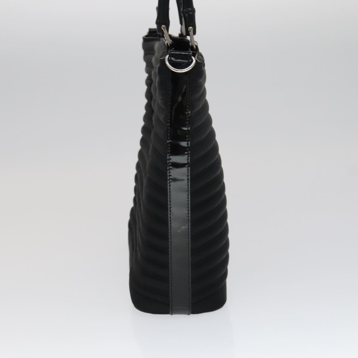 GUCCI Bamboo Hand Bag Nylon Black 000 1705 000 1705 - 4