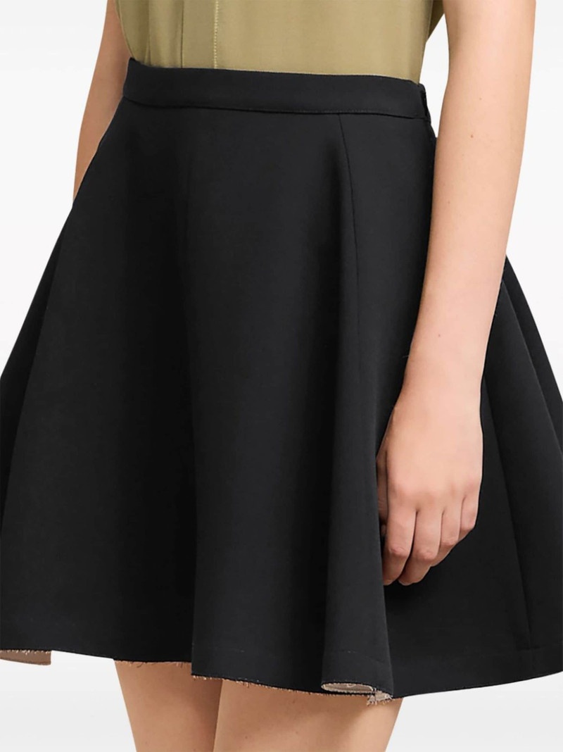 virgin wool skater mini skirt 6