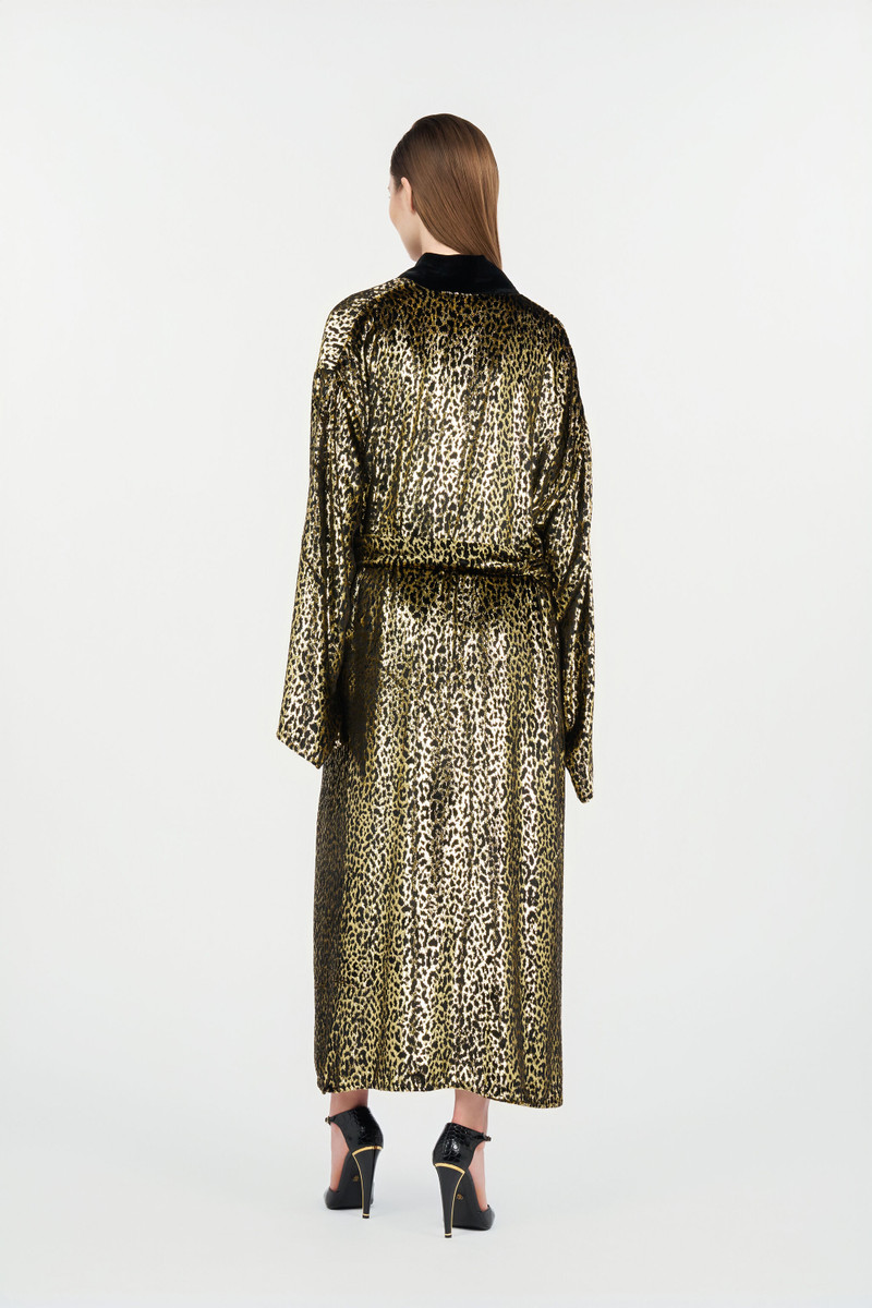 Fil Coupé Leopard Print Coat 4