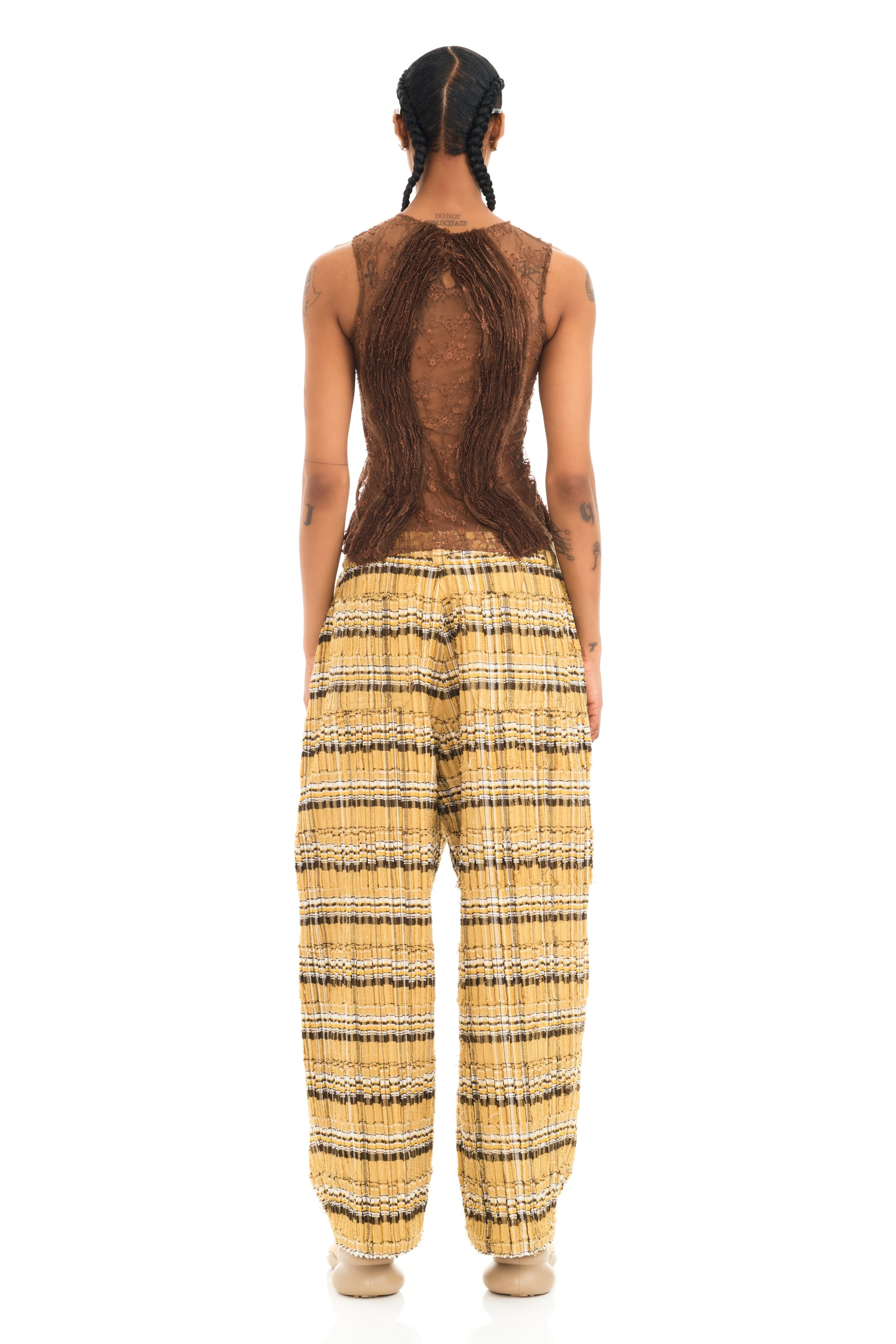 SUNFLOWER PLAID CATCHFLY PANT - 5