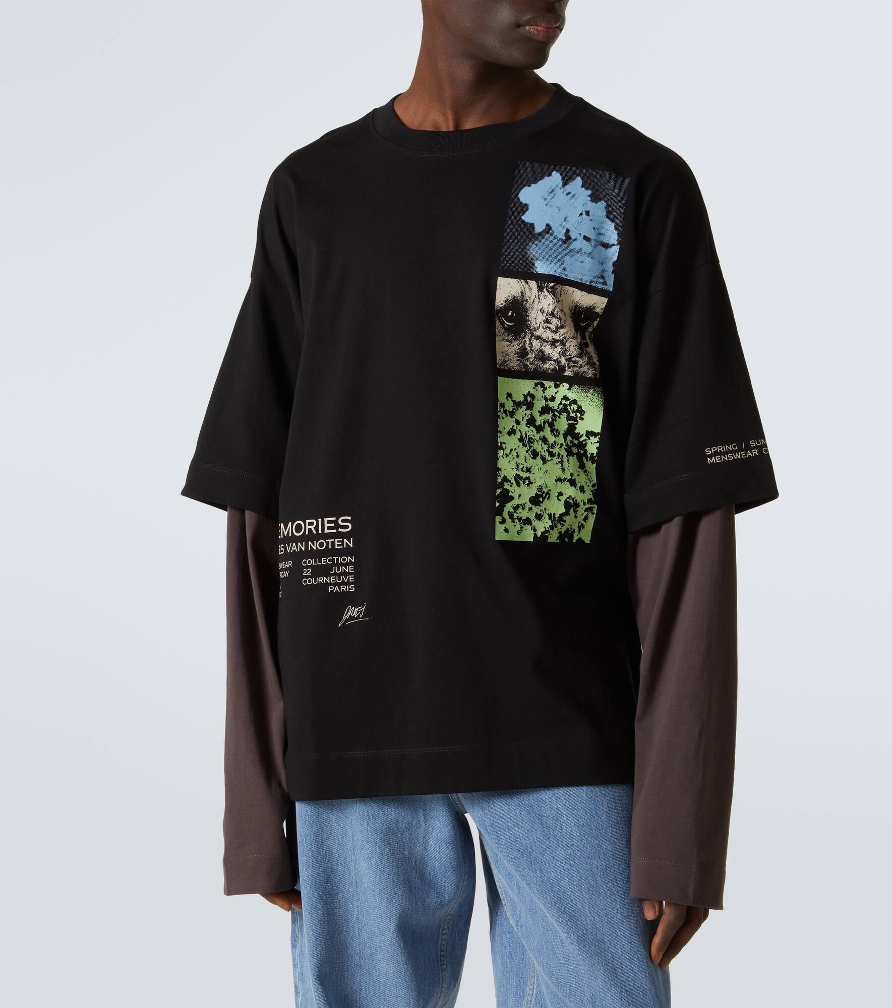 Logo cotton jersey T-shirt - 3