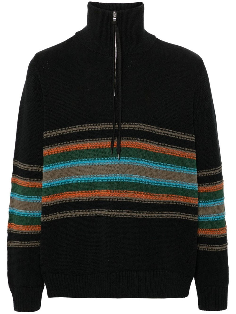tape-knit jumper 1