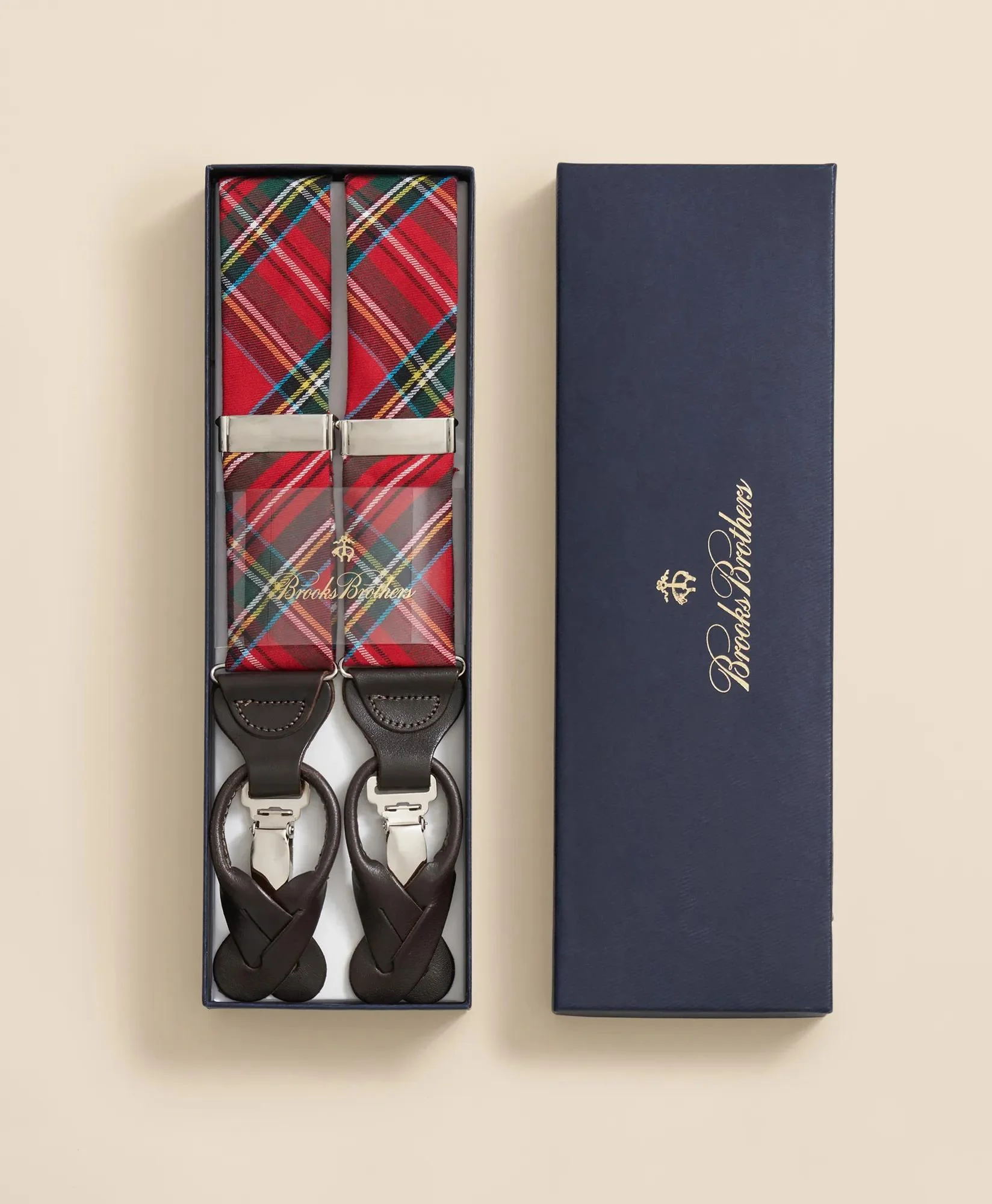 Royal Stewart Tartan Suspenders - 1