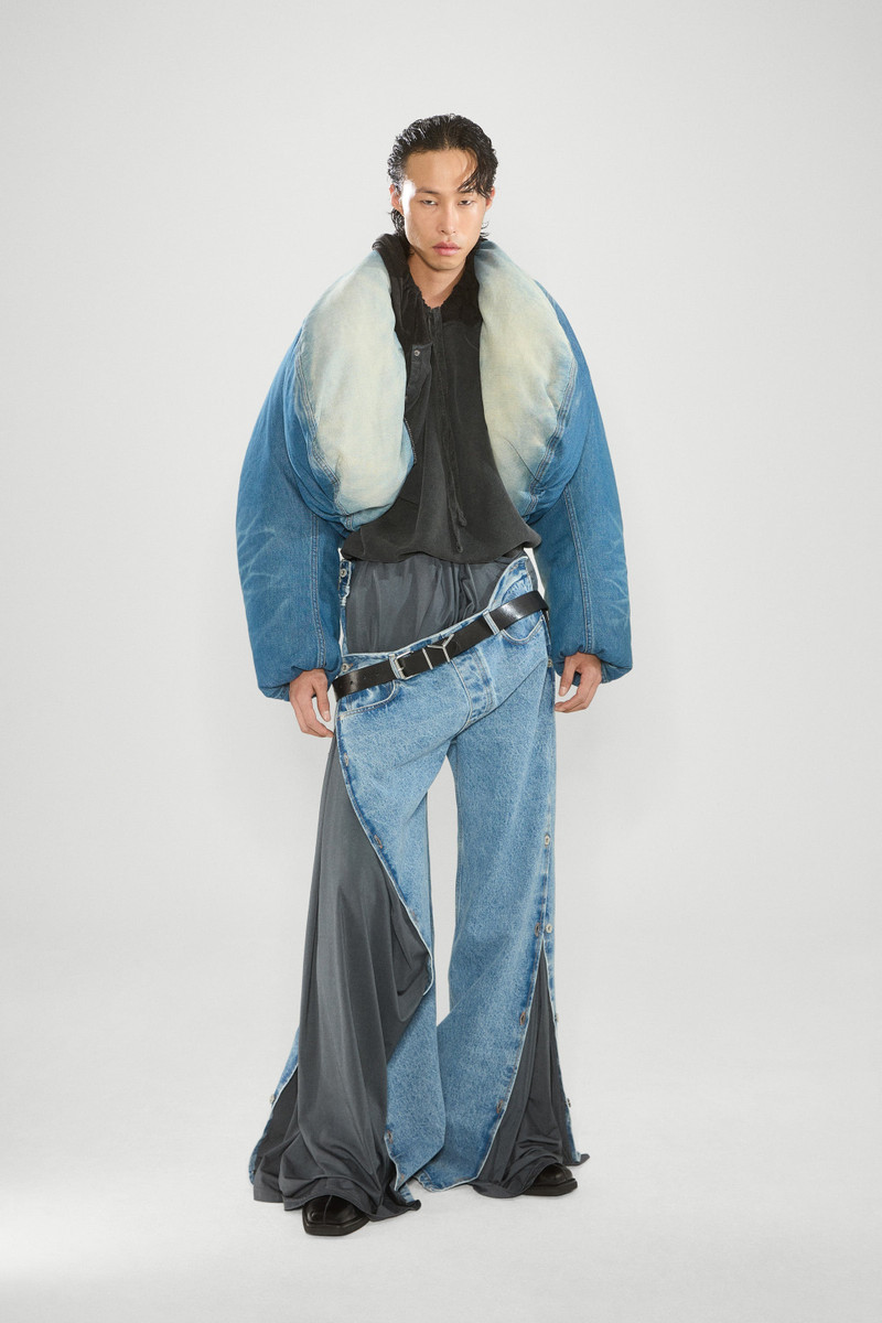 Y/Project Collapsed Waist Jeans outlook