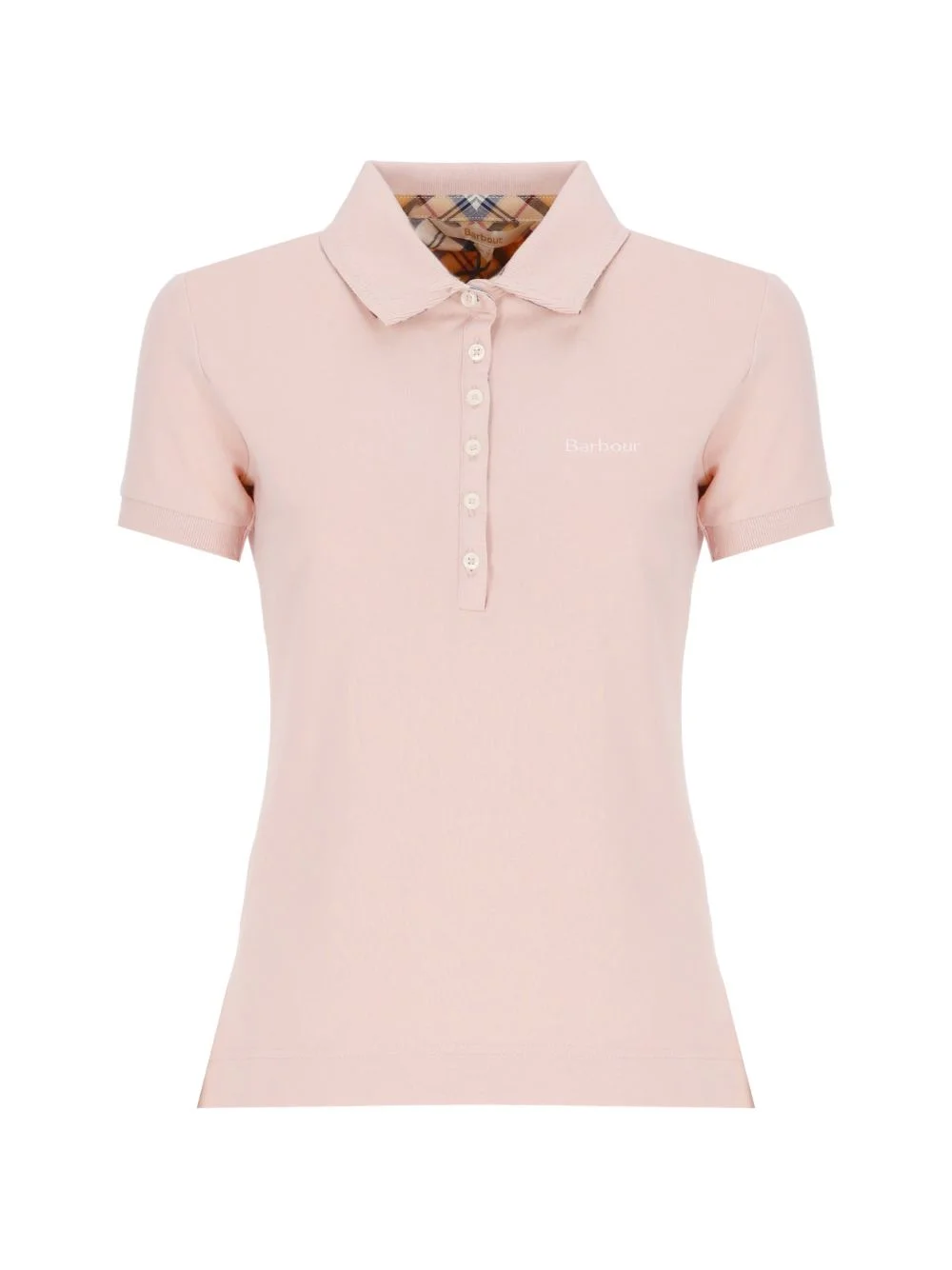 buttoned polo top - 1