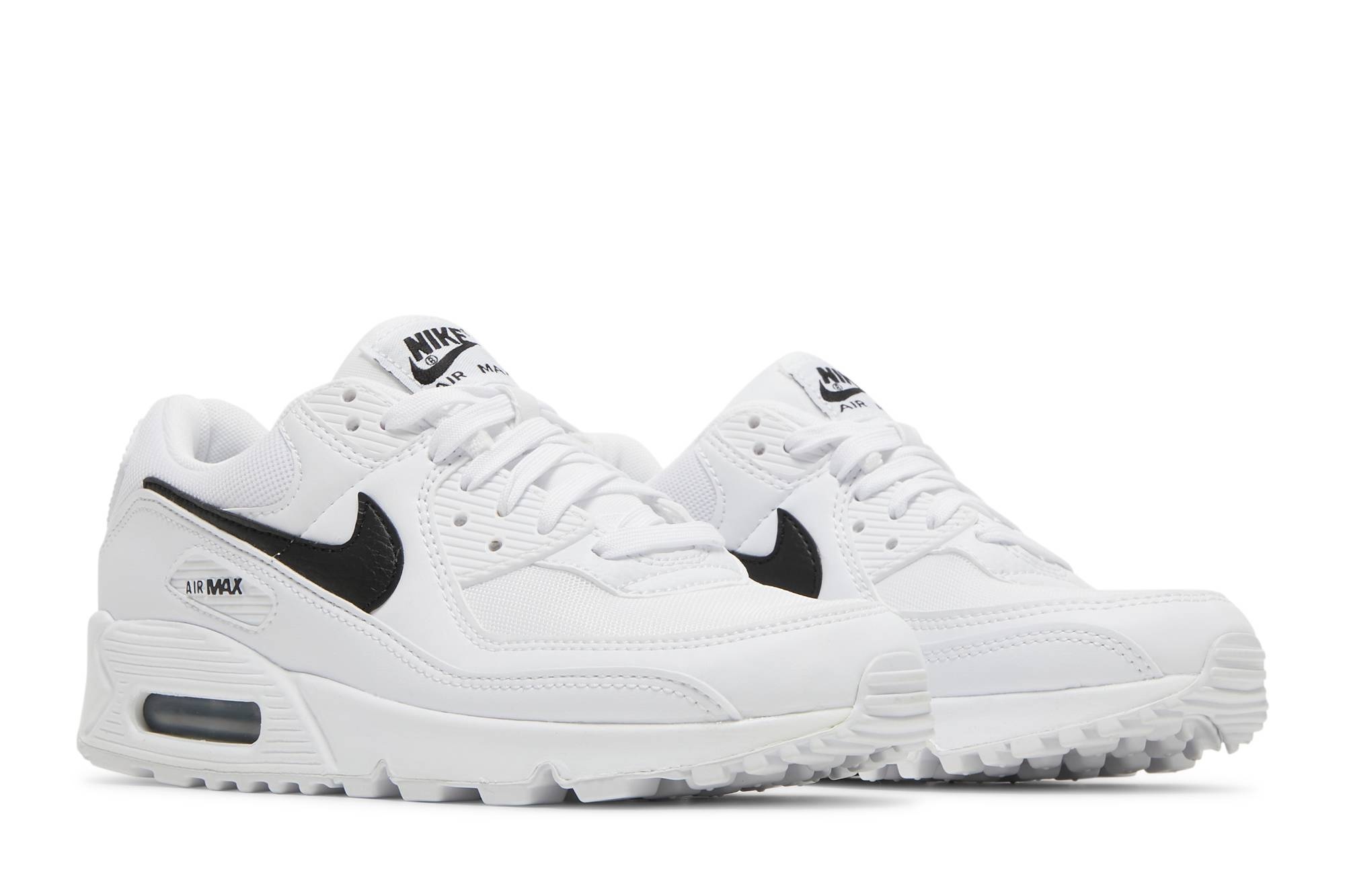 Wmns Air Max 90 'White Black' - 8