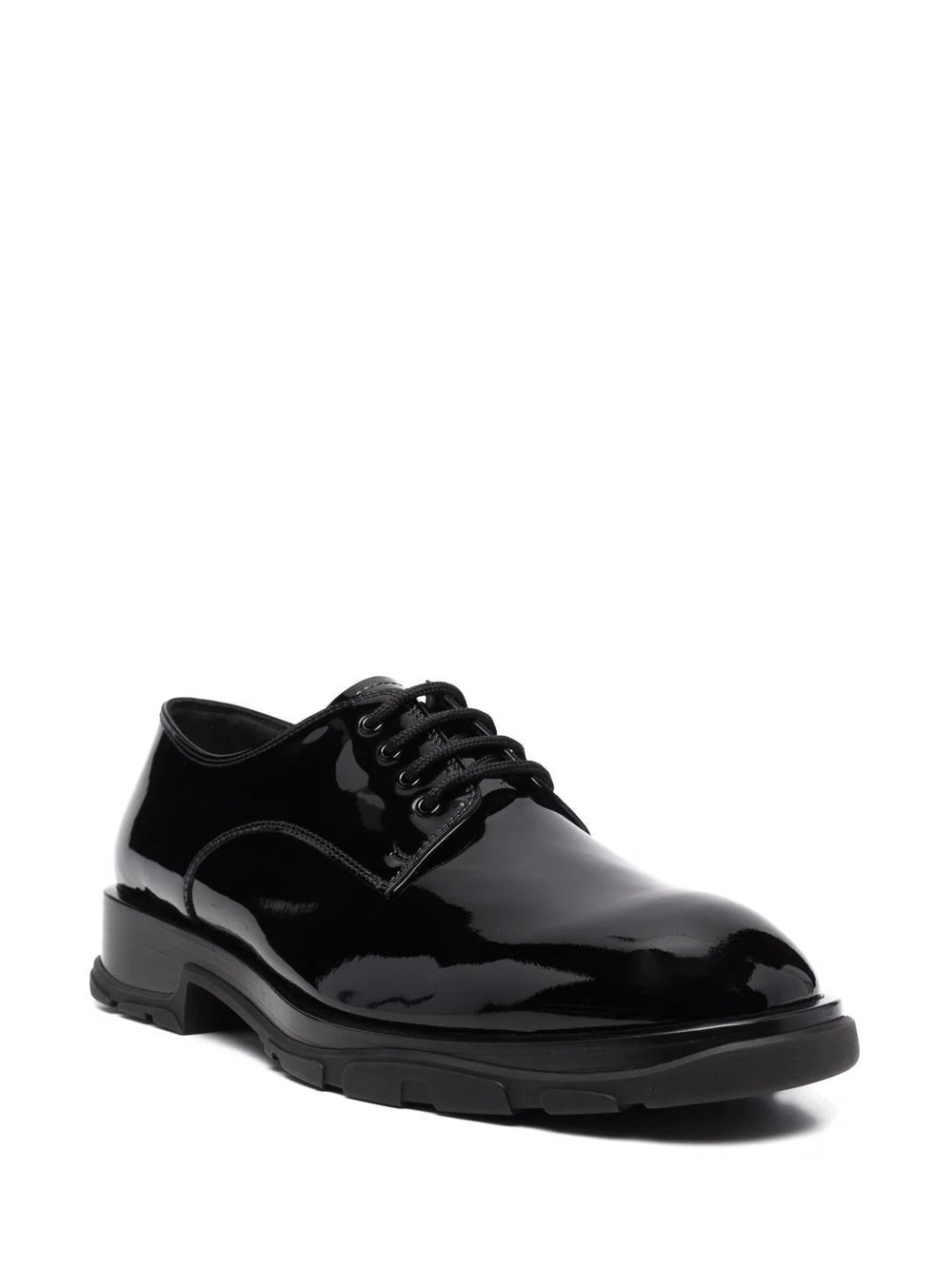 lace-up leather Derby shoes - 2