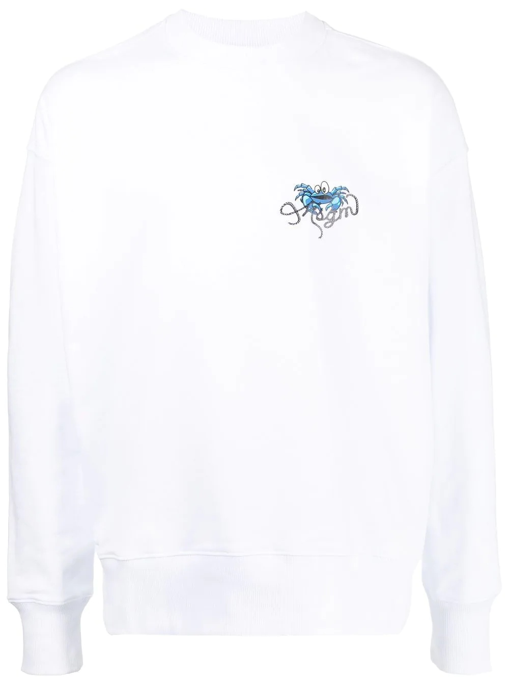 graphic print sweatshirt - 1