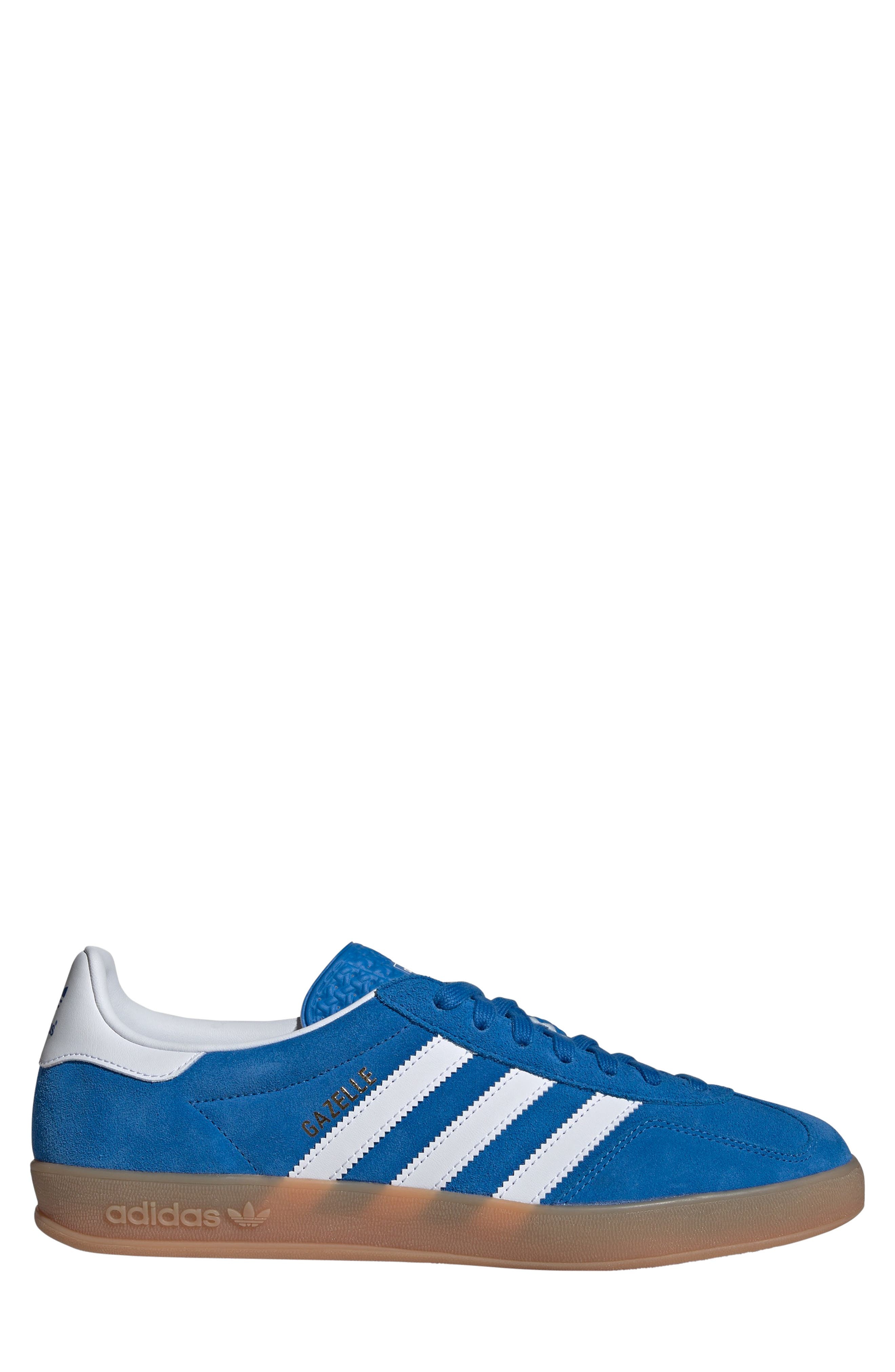 adidas Gazelle Indoor Sneaker in Bluebird/White/Gum at Nordstrom - 3