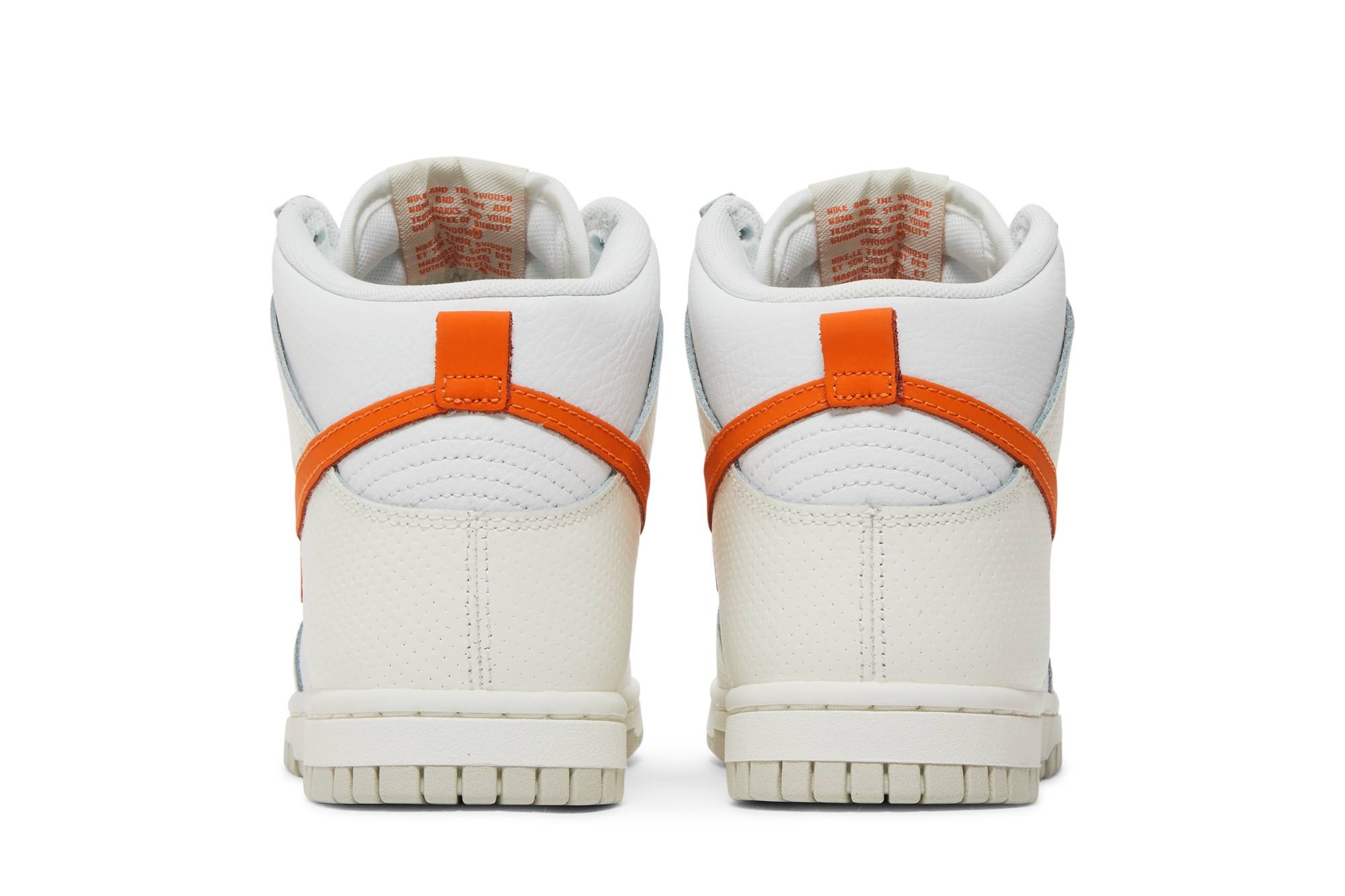 Wmns Dunk High 'White Magma Orange' - 6