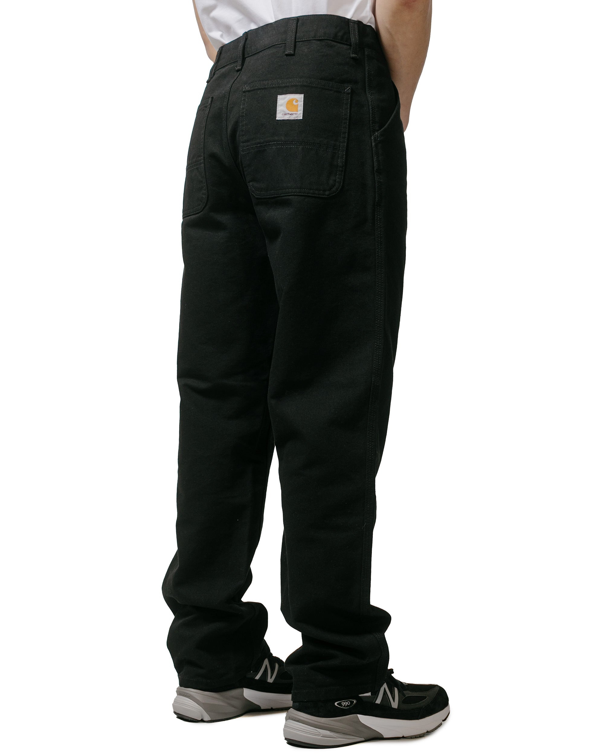 Carhartt W.I.P. Simple Pant Canvas Black Rinsed - 3