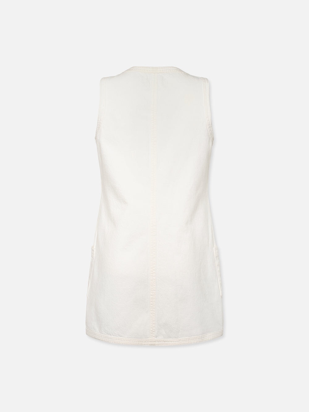 Trapunto Side Pocket Dress in Au Natural Clean - 4