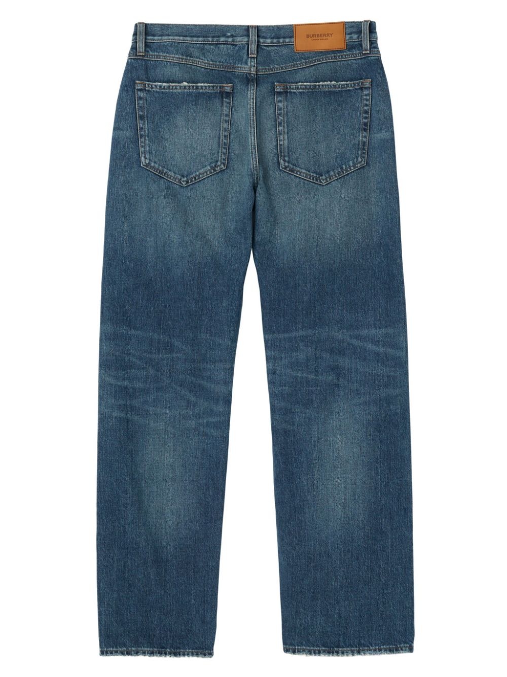 mid-rise wide-leg jeans - 2